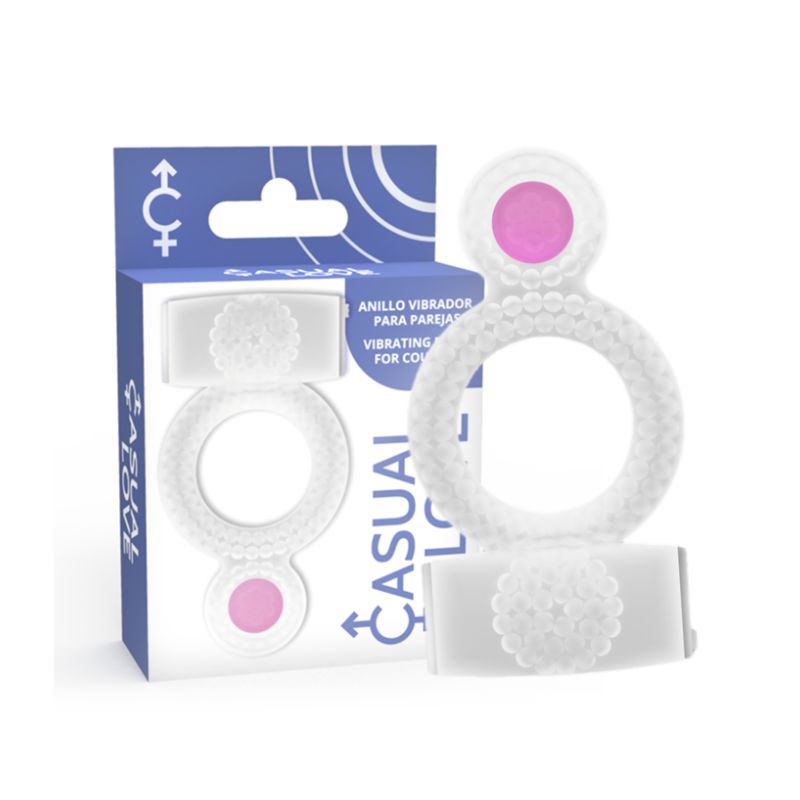 CASUAL LOVE bague transparente