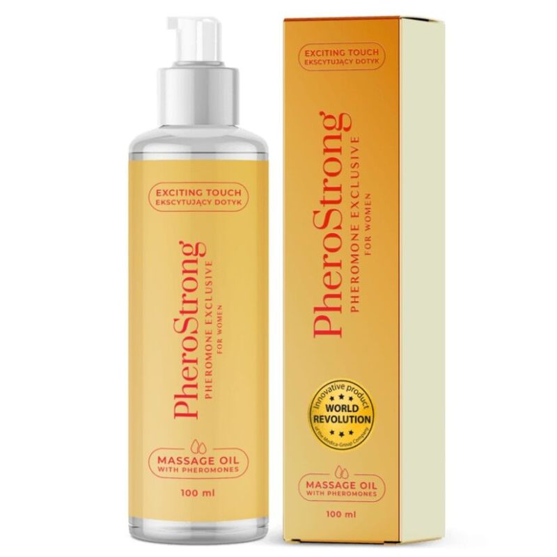 PHEROSTRONG Huile de massage exclusive pour Femme