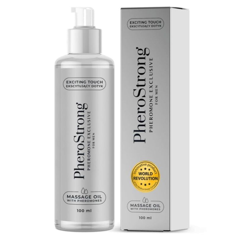 PHEROSTRONG Huile de massage exclusive pour Homme