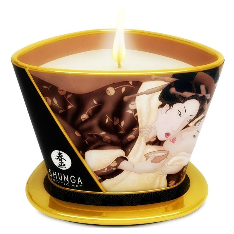 SHUNGA Bougie de massage chocolat 170 ml