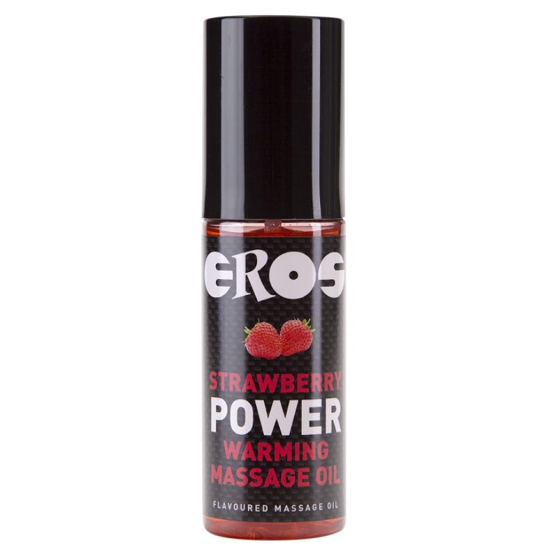 EROS Strawberry Power (fraise) chauffante et comestible