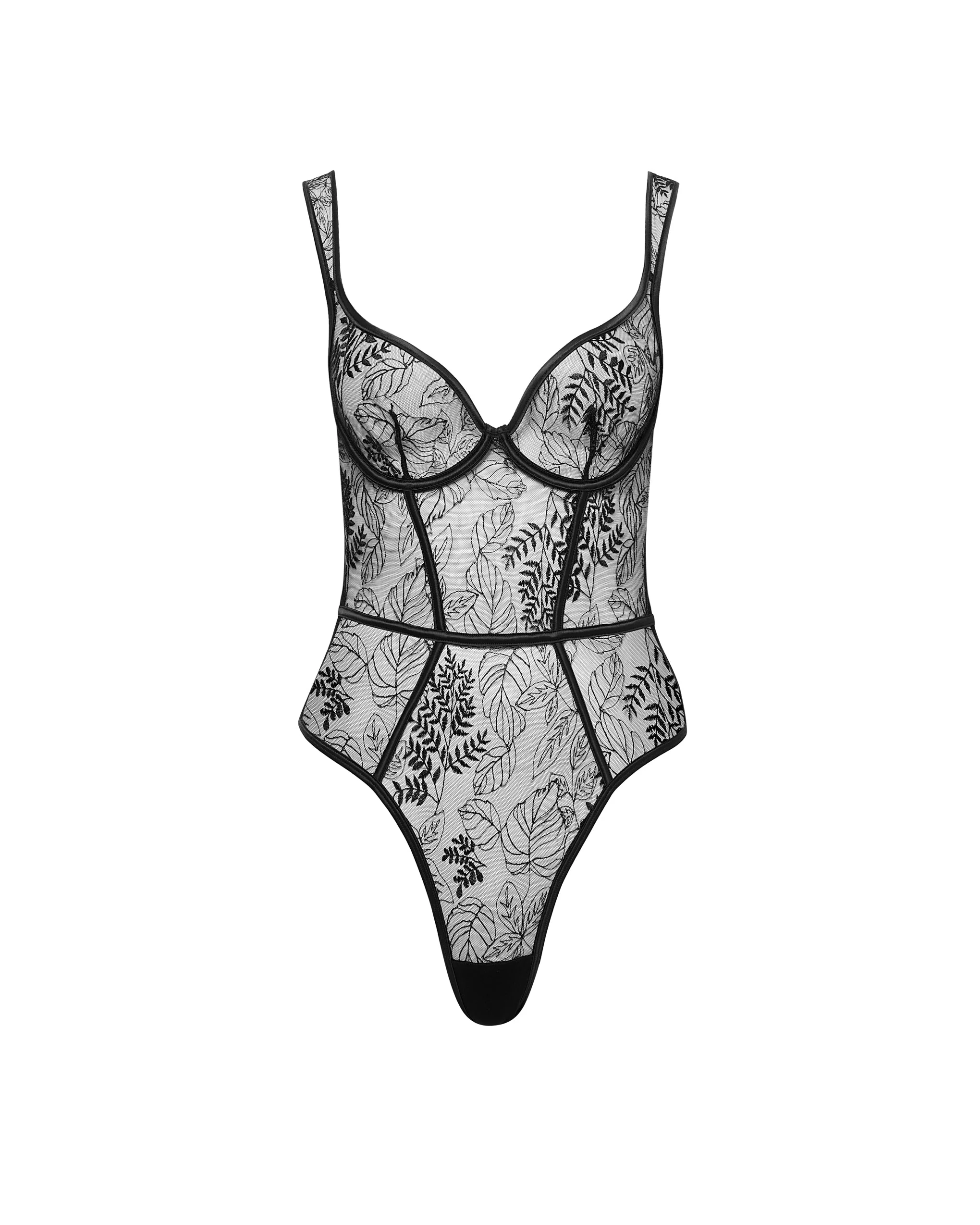 Bluebella Body avec armatures Seraphim Noir