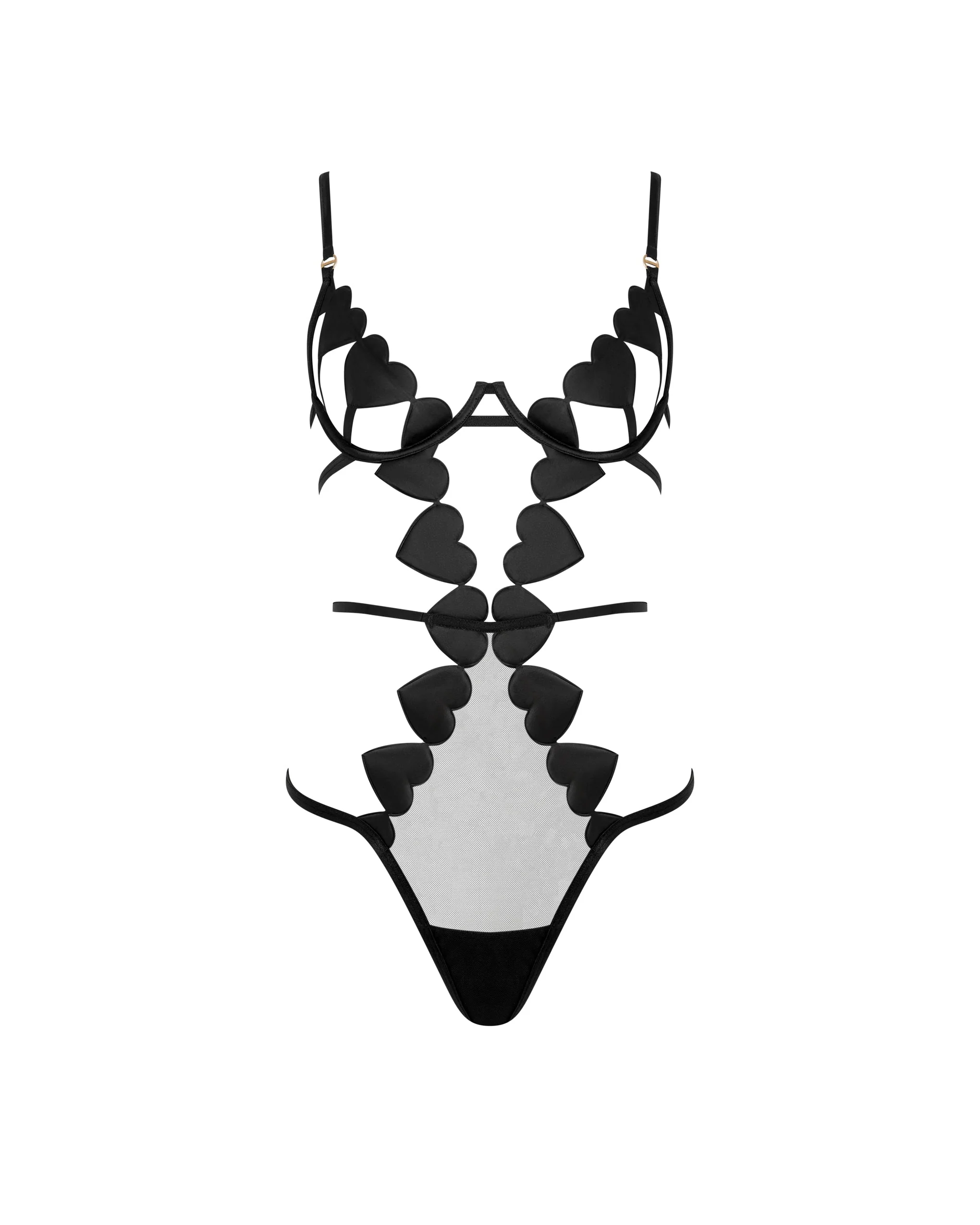 Bluebella Body Ouvert Gia Noir