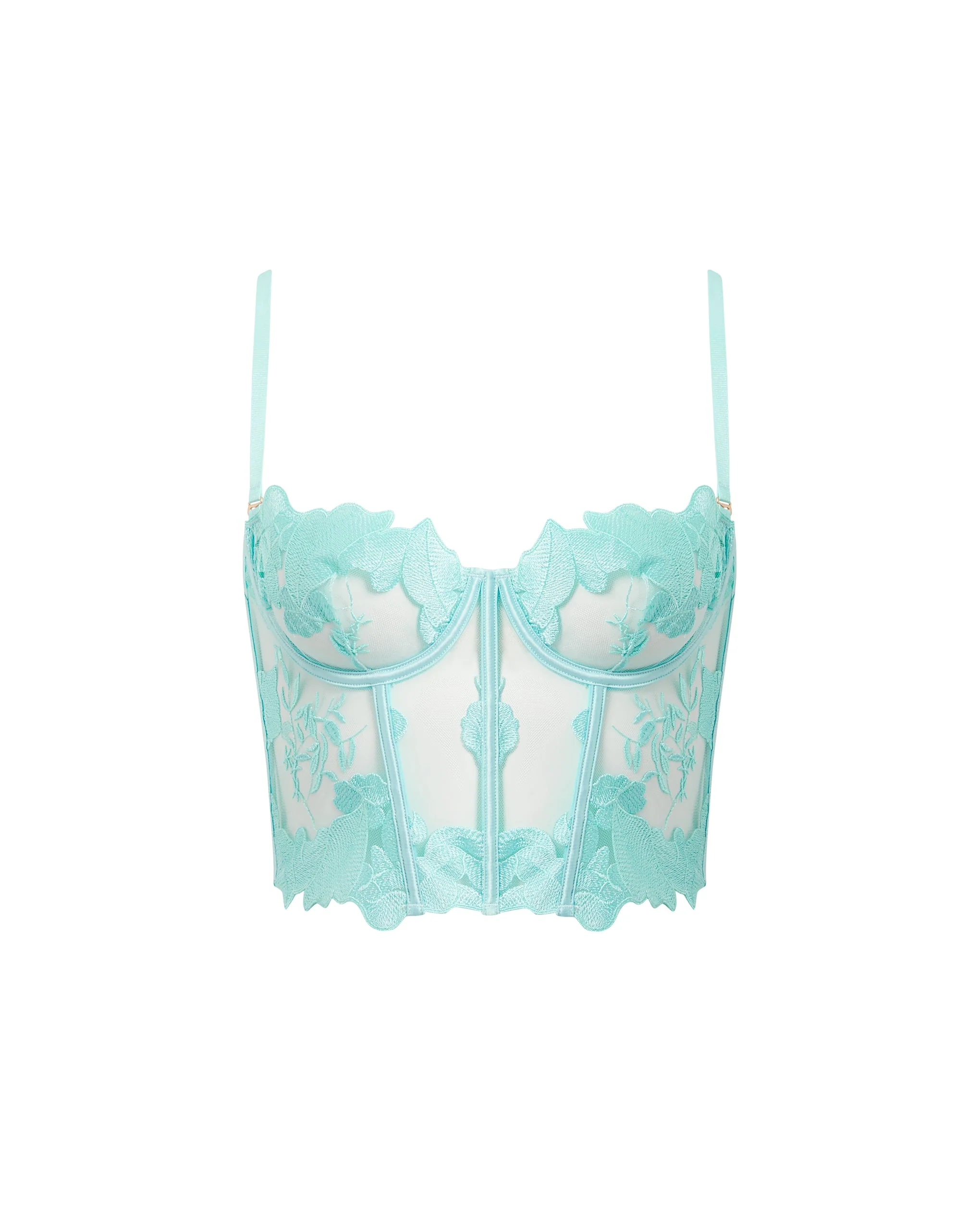 Bluebella Bustier avec armatures Serenity Bleu Paradisiaque