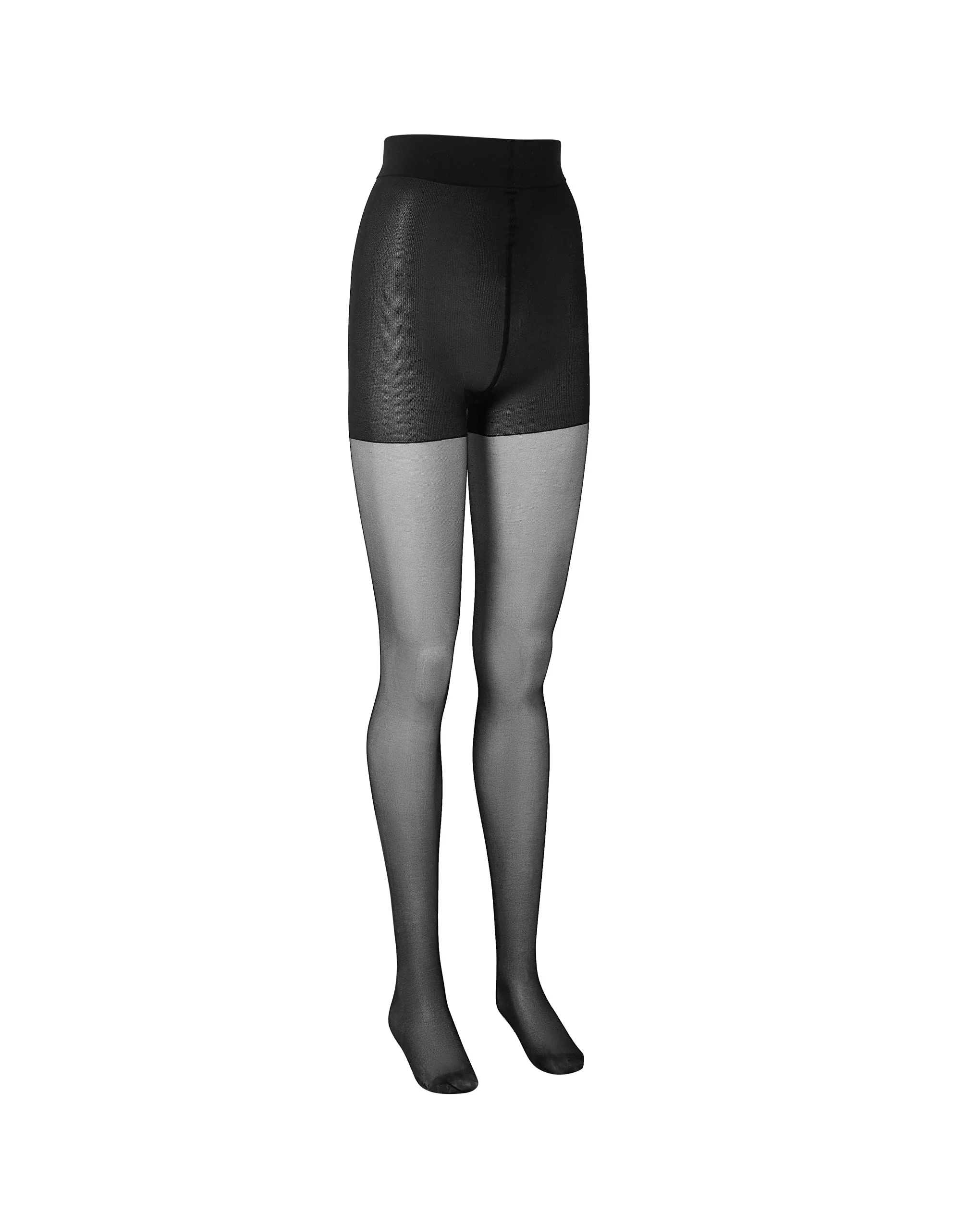 Bluebella Collant Love avec Couture Arrière Noir