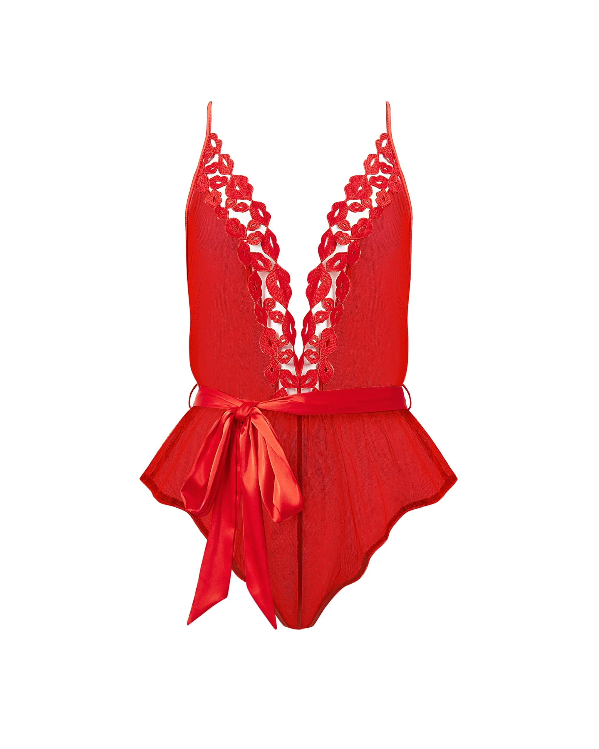 Bluebella Combishort Marian Rouge