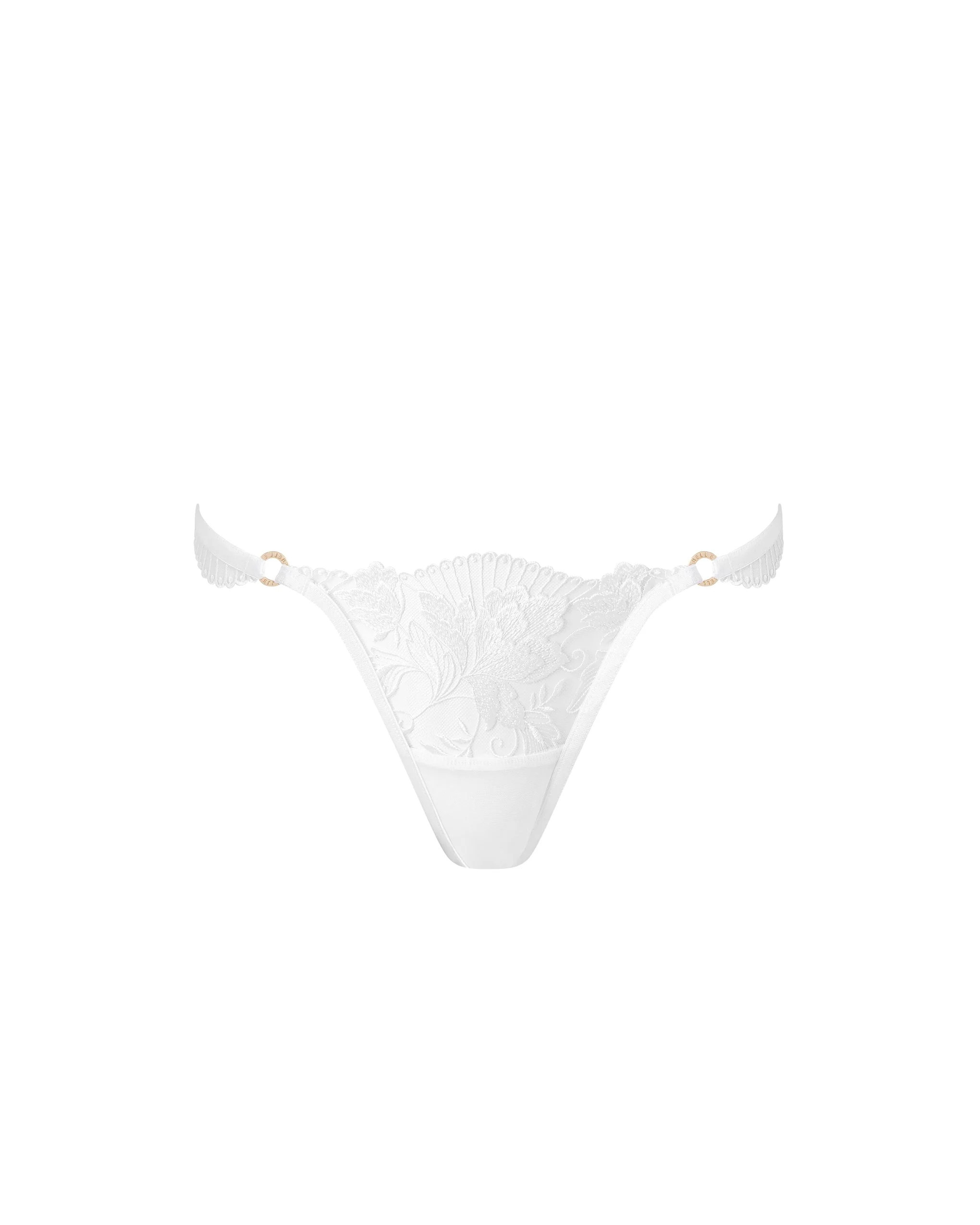 Bluebella Culotte Brodée Florale Gabriella Blanc