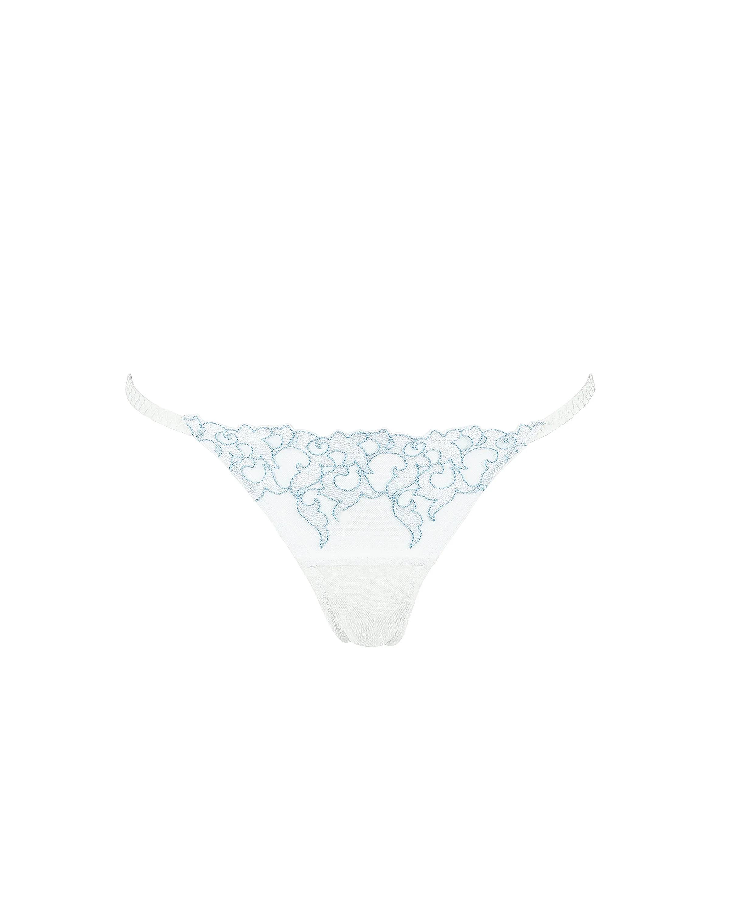 Bluebella Culotte Gabriella Blanc/Bleu Topaz