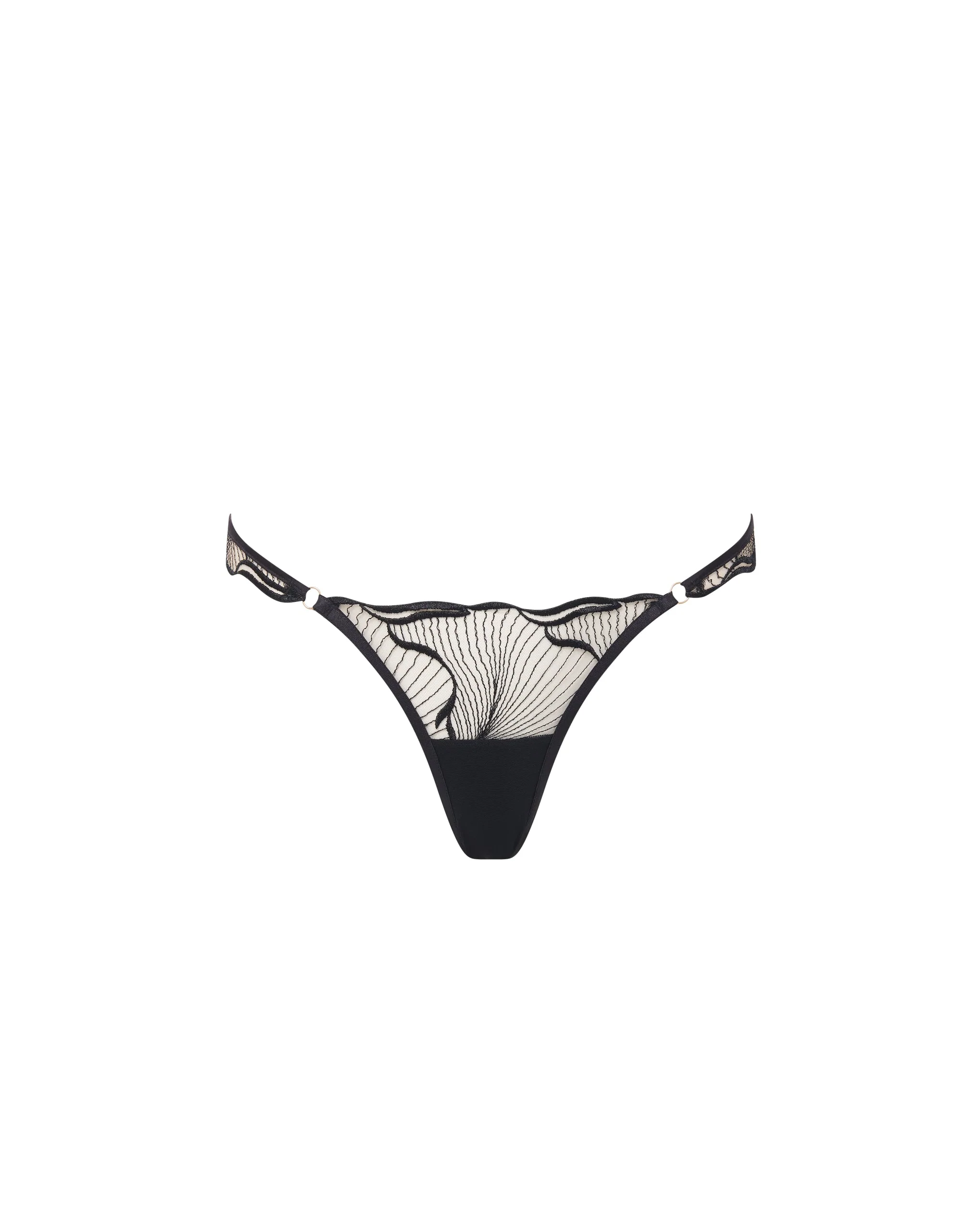 Bluebella Culotte Marabel Noir/Transparent