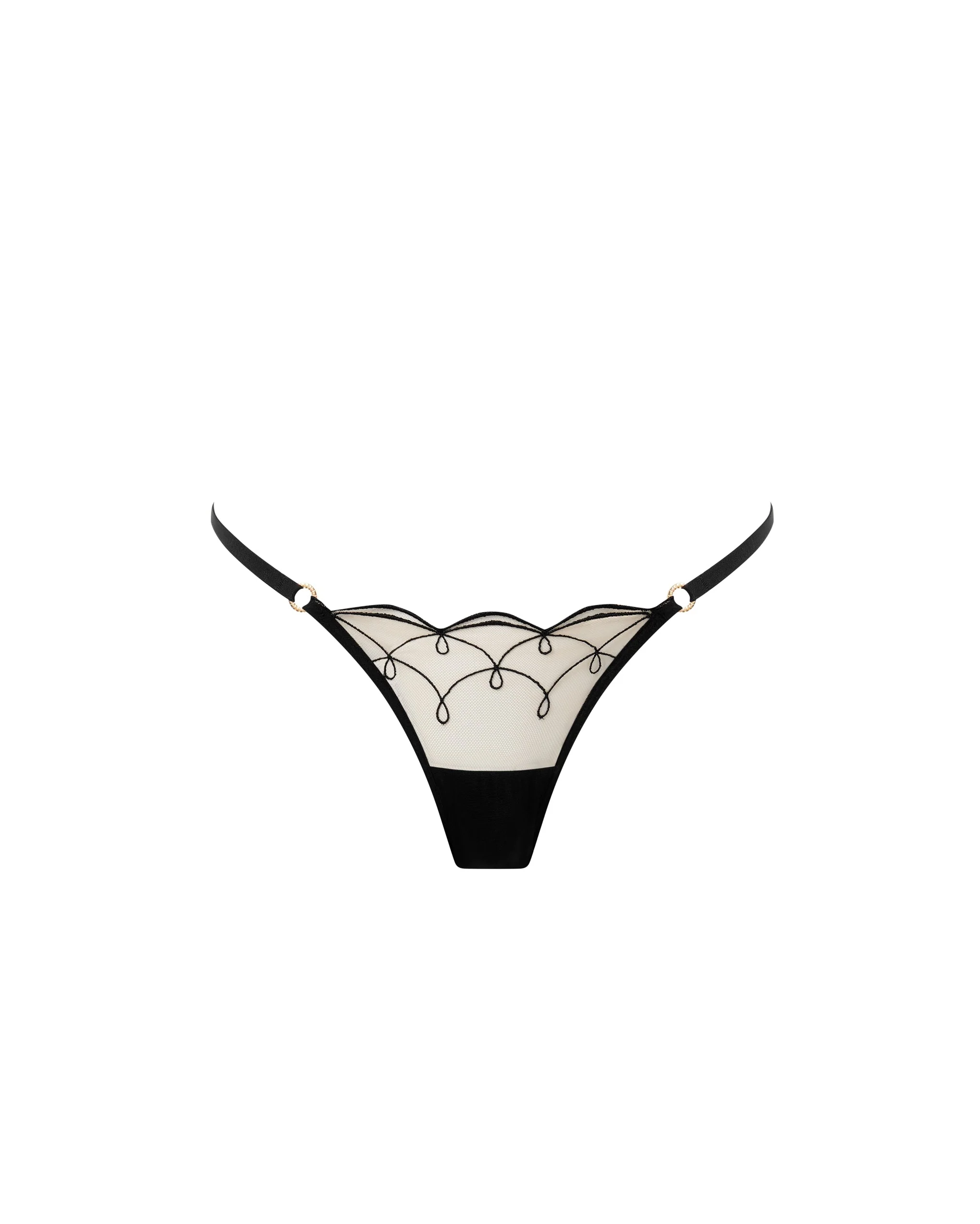 Bluebella Culotte Marceline Noir/Transparent
