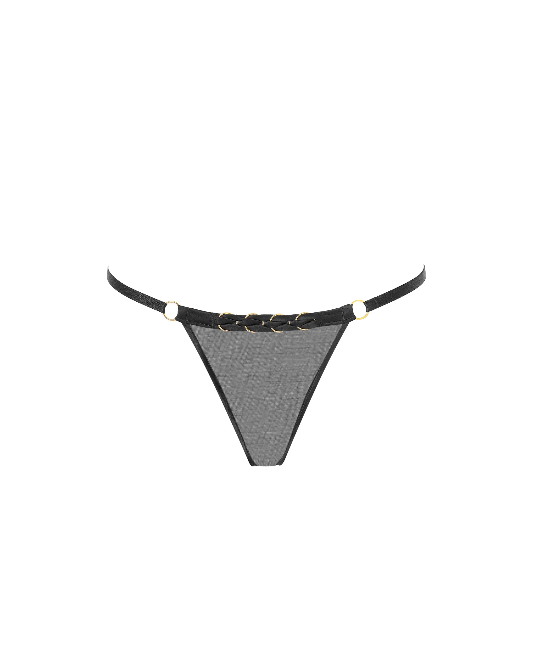 Bluebella Culotte Ouverte en Maille Suri Noir