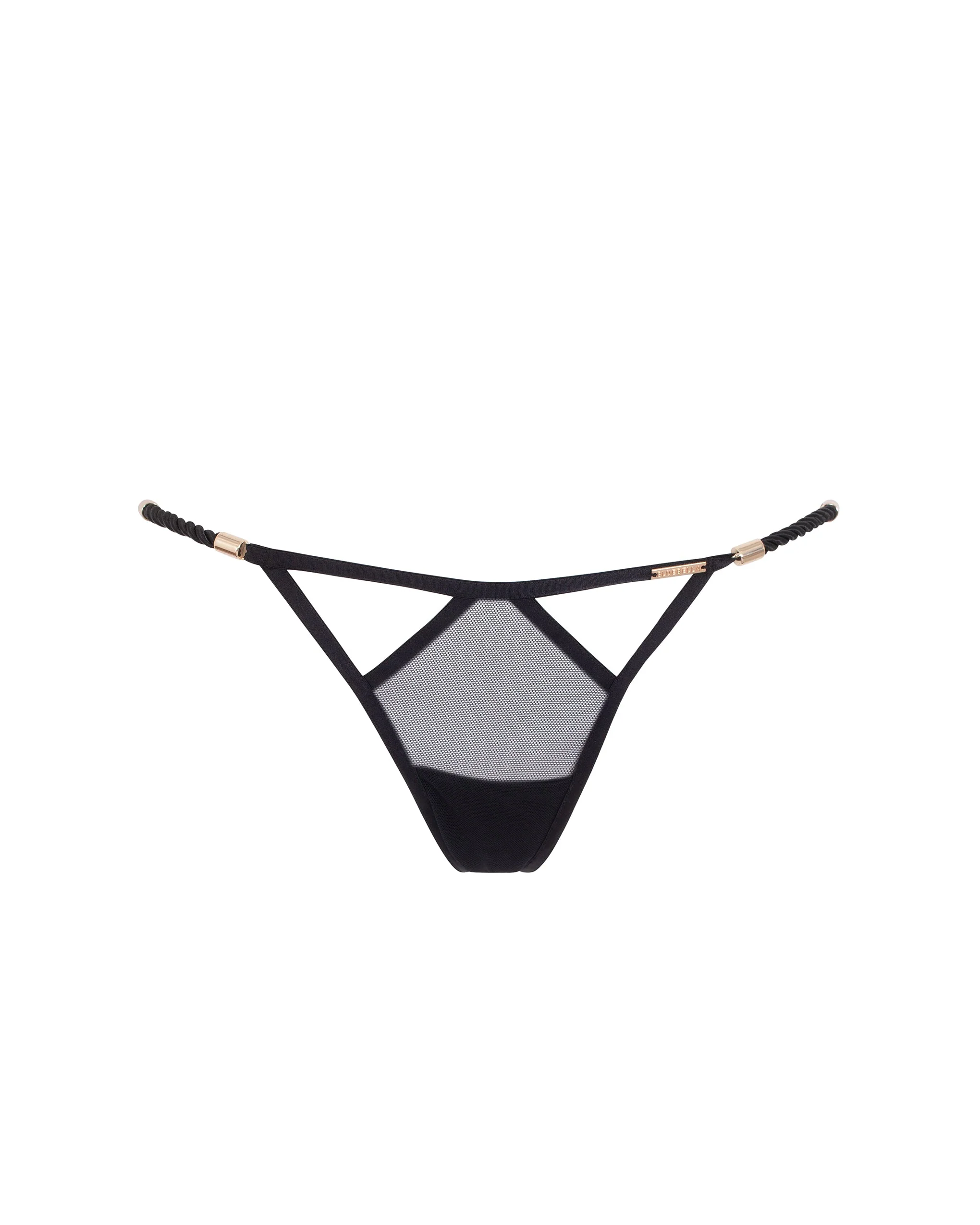 Bluebella Culotte Ouverte Valerian Noir/Doré