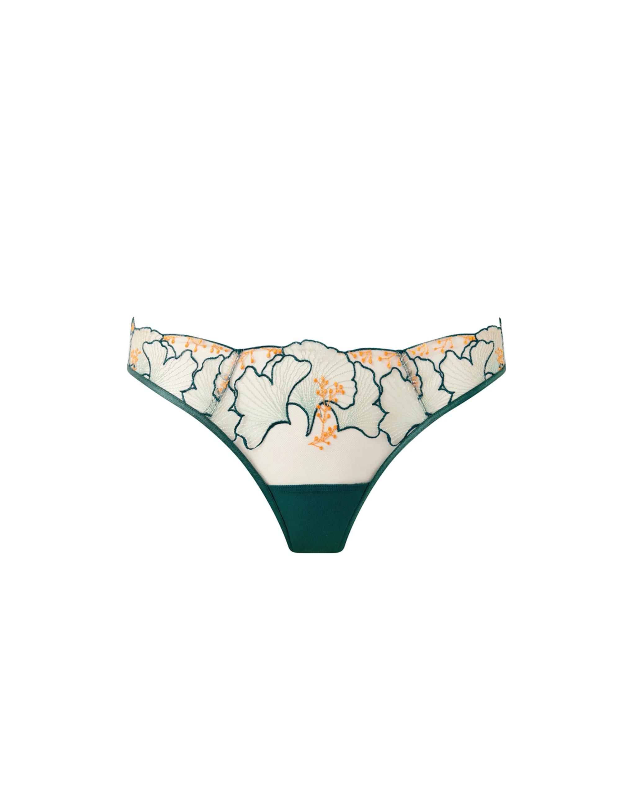 Bluebella Culotte Transparente Gianna Vert/Orange