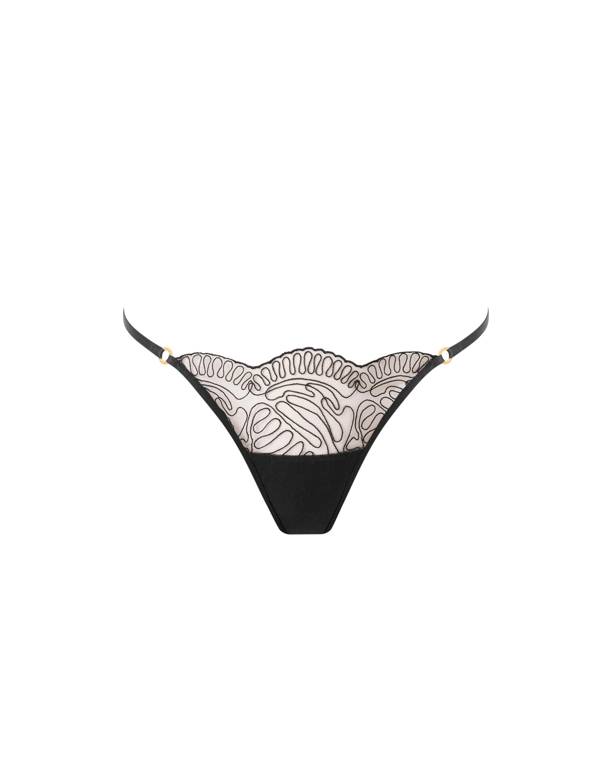 Bluebella Culotte Transparente Leliana Noir