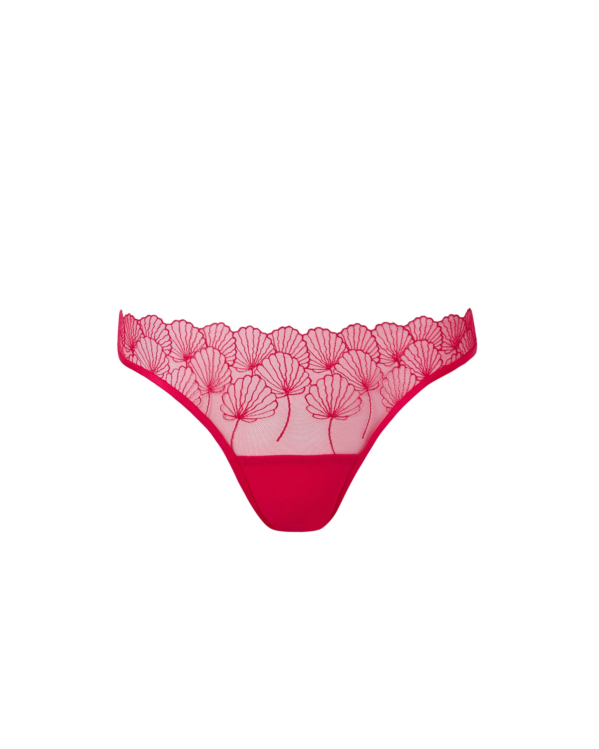 Bluebella Culotte Vermont Brodée Transparente Rose