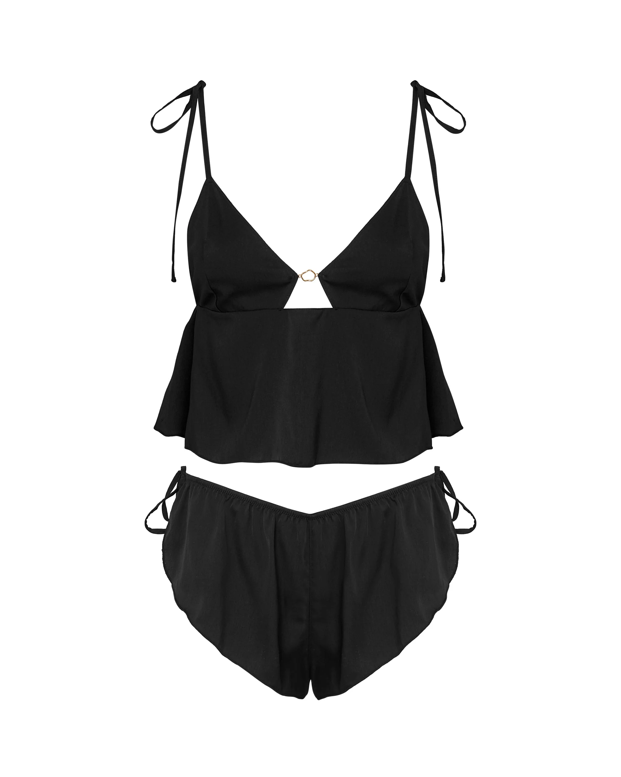 Bluebella Ensemble Short et Caraco Nicole Noir