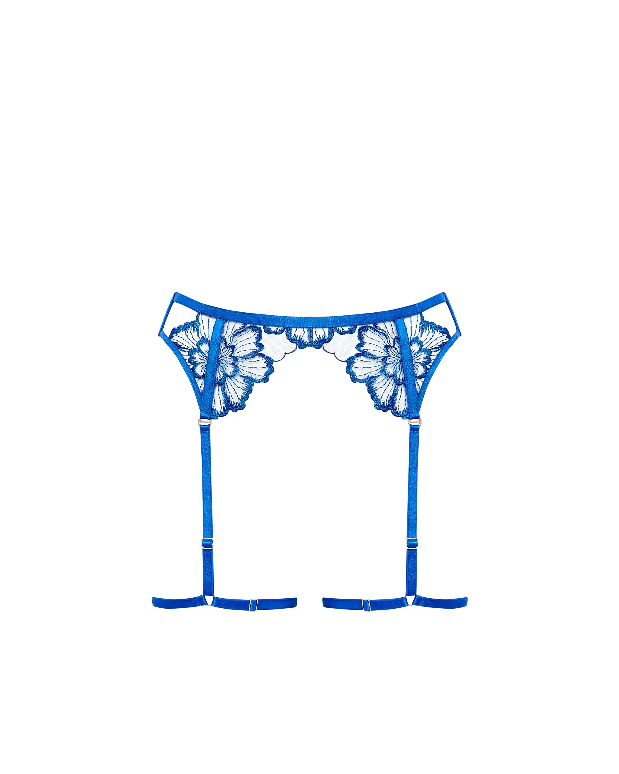 Bluebella Harnais de Cuisse Catalina Bleu Égyptien/Transparent