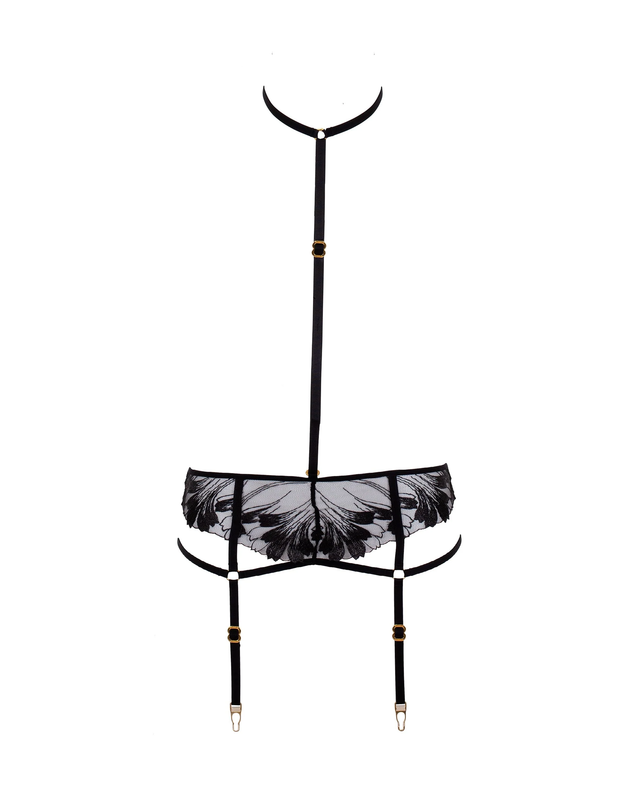 Bluebella Harnais Porte-Jarretelles Colette Noir