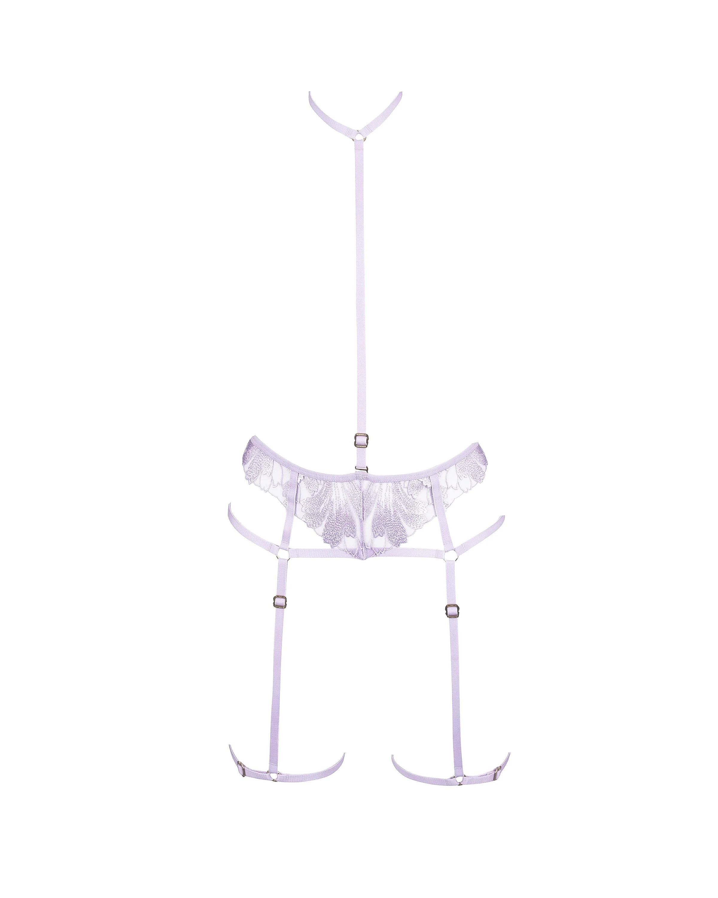 Bluebella Harnais Porte-Jarretelles Colette Rose Pourpre