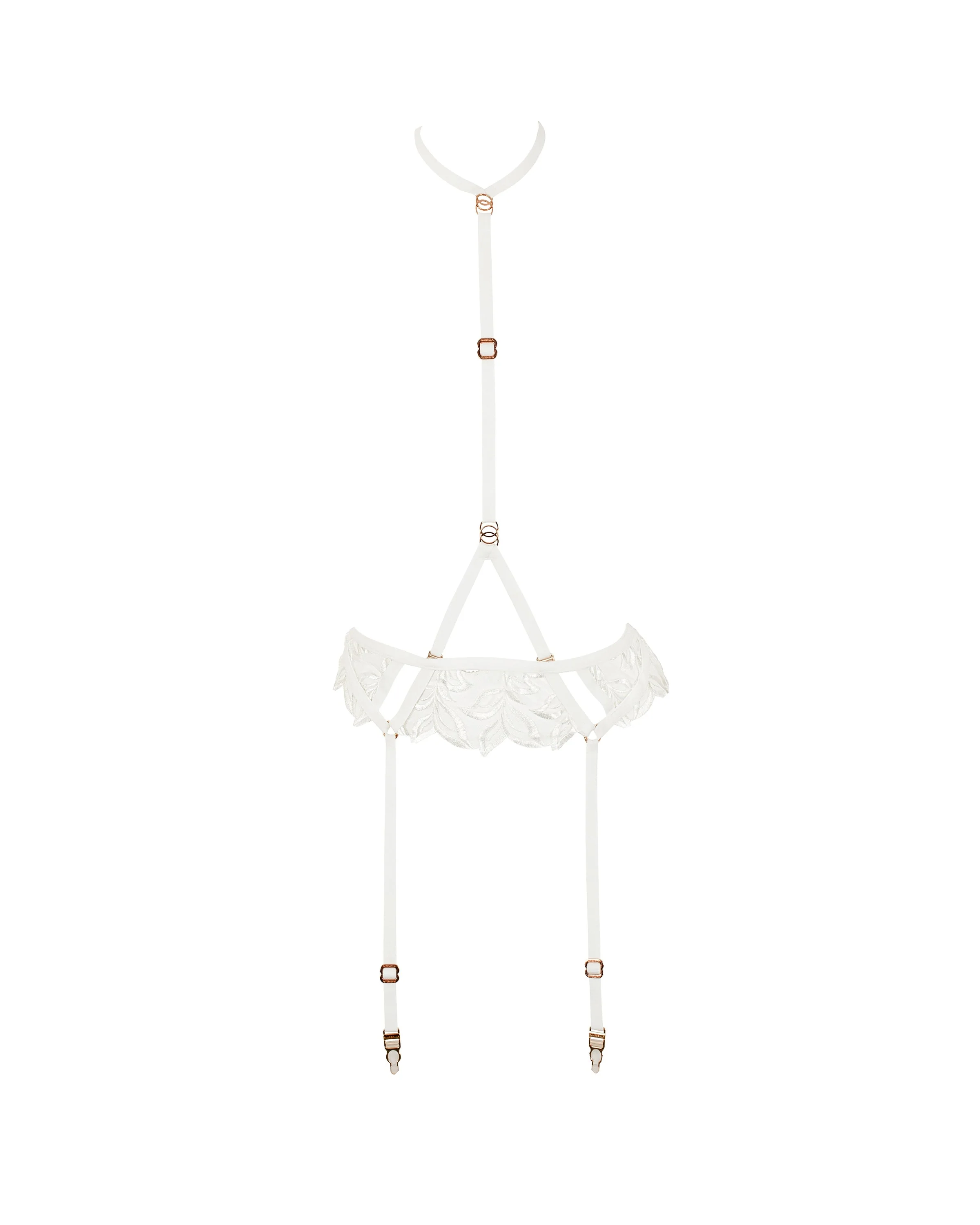 Bluebella Harnais Porte-Jarretelles Isadora Blanc