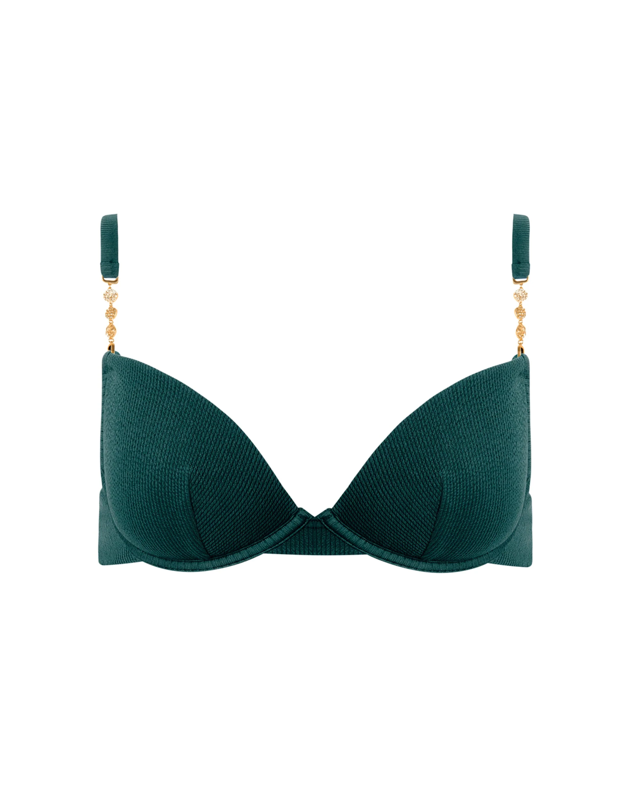 Bluebella Haut de Bikini avec Armatures Caspian Vert Émeraude