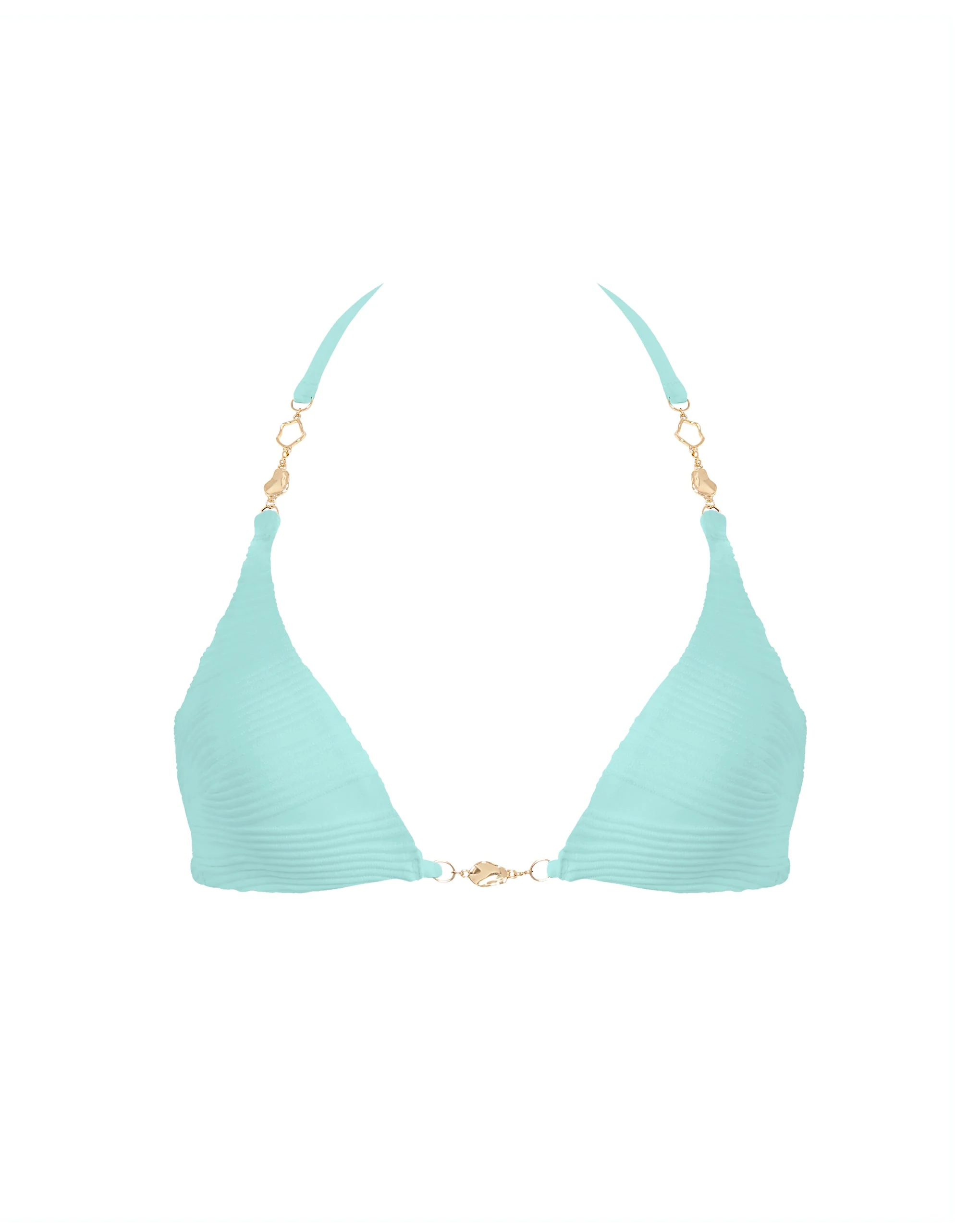 Bluebella Haut de Bikini Triangle Orta Bleu Paradisiaque