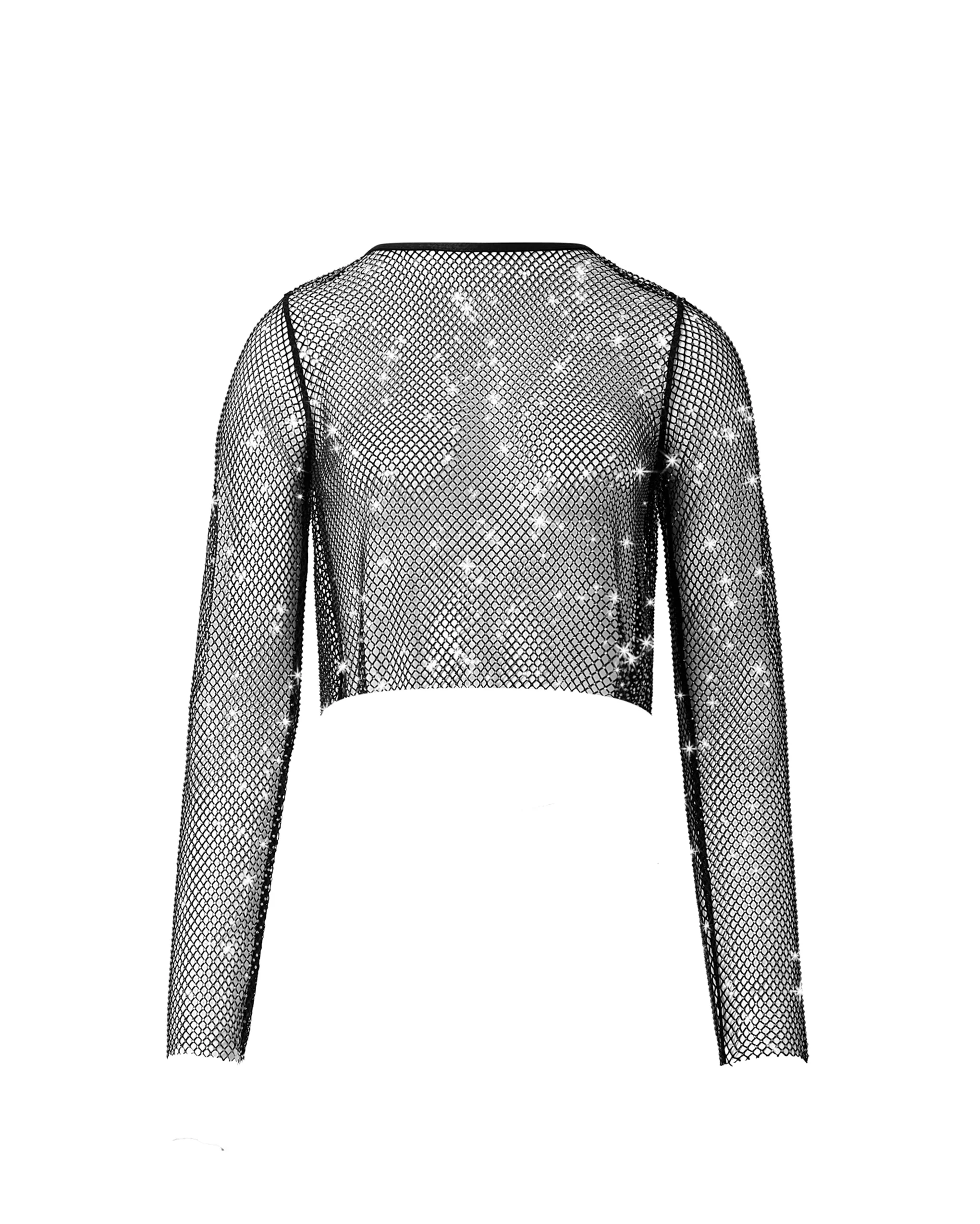 Bluebella Haut en maille Transparente Noor Noir