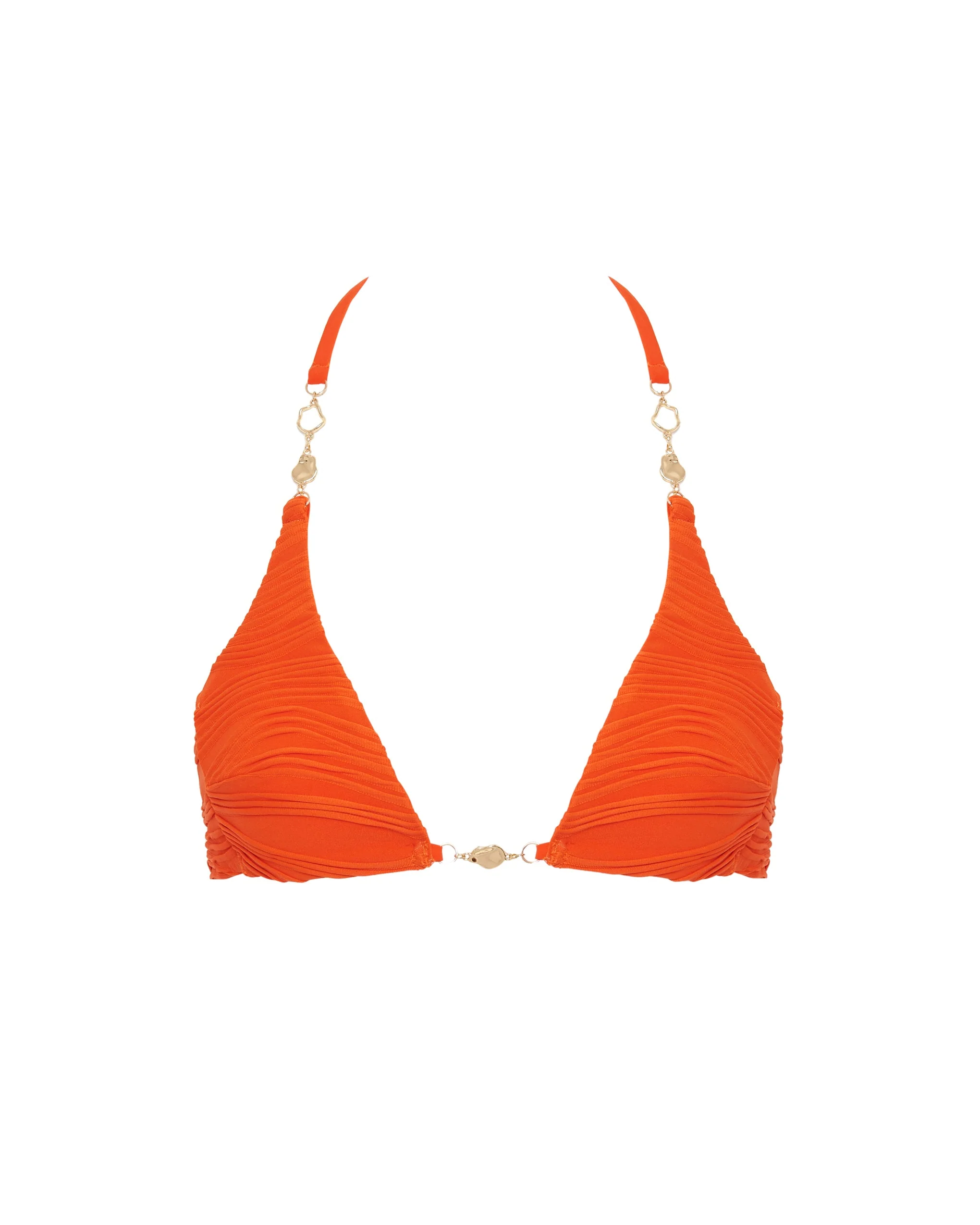 Bluebella Haut Triangle de Bikini Orta Orange