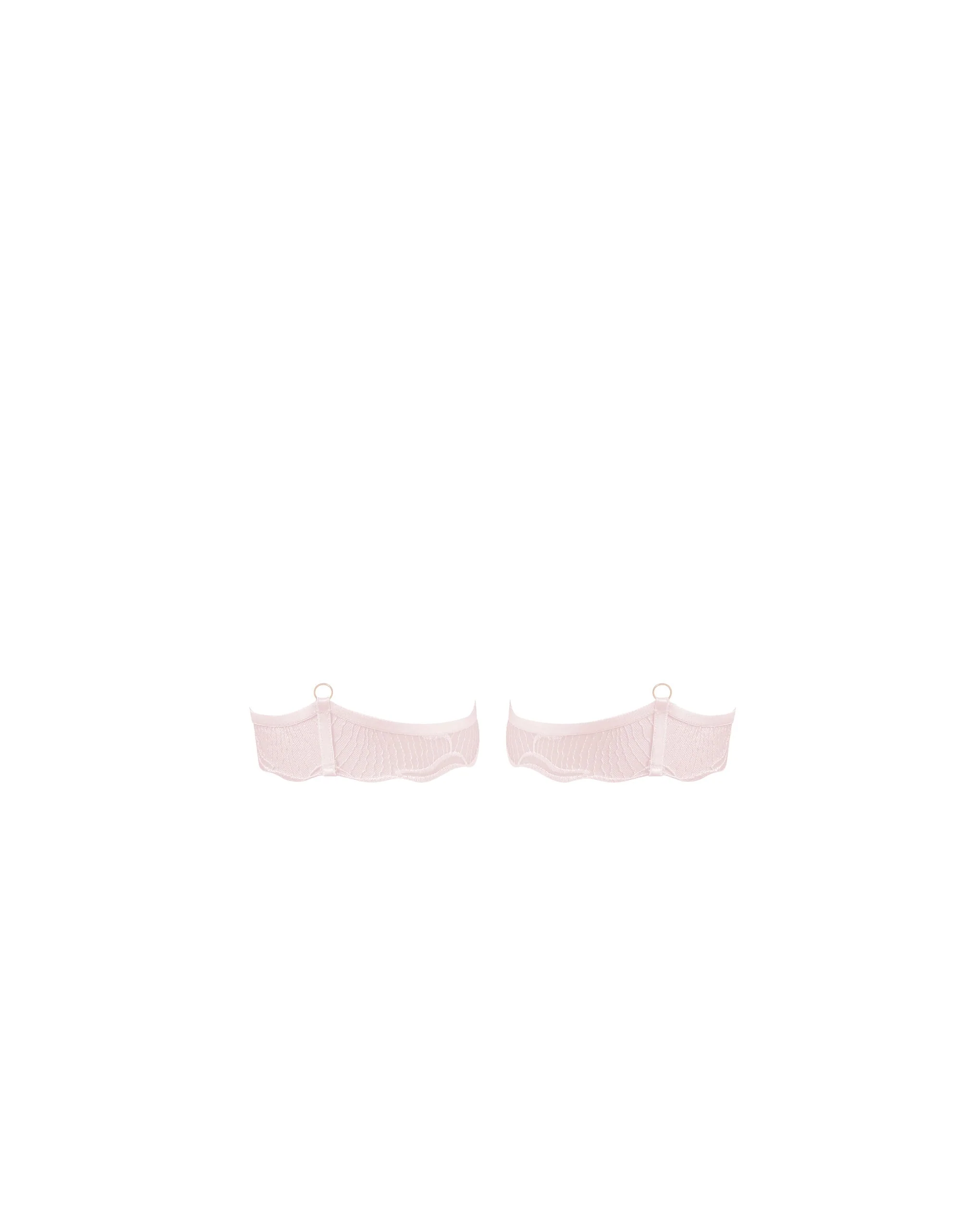 Bluebella Jarretière de Cuisse Détachable Marabel Rose Perle