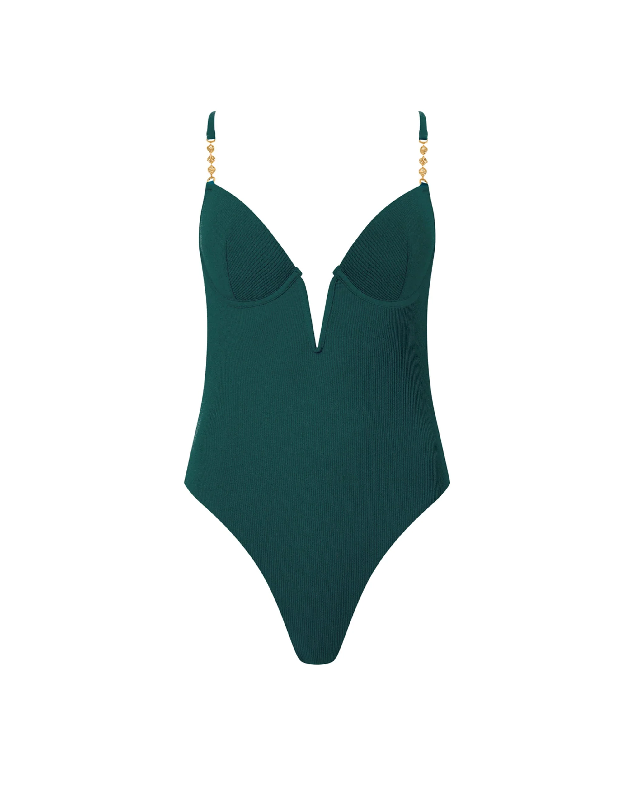 Bluebella Maillot de Bain avec Armatures Vert Émeraude