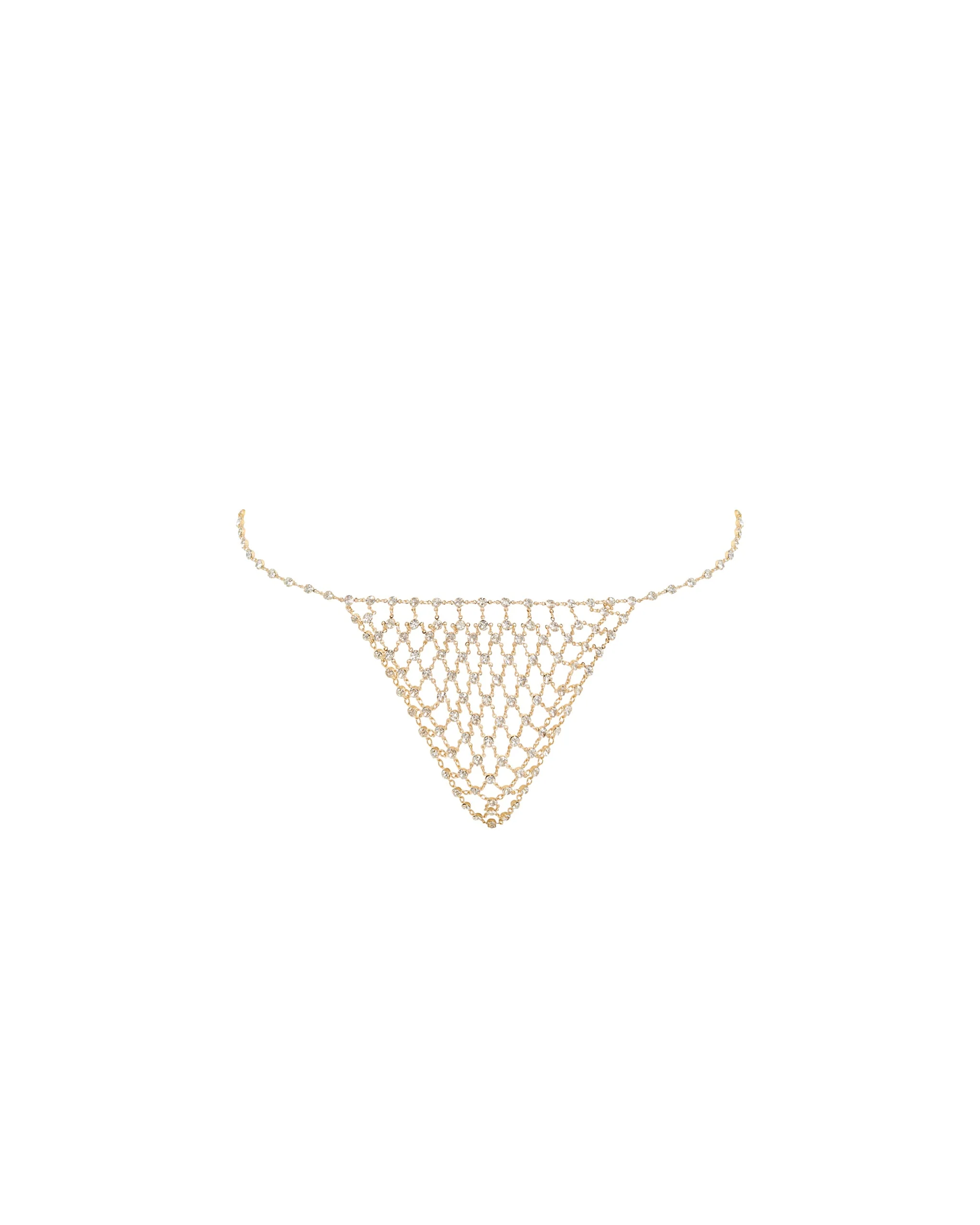 Bluebella Marli String En Strass Doré