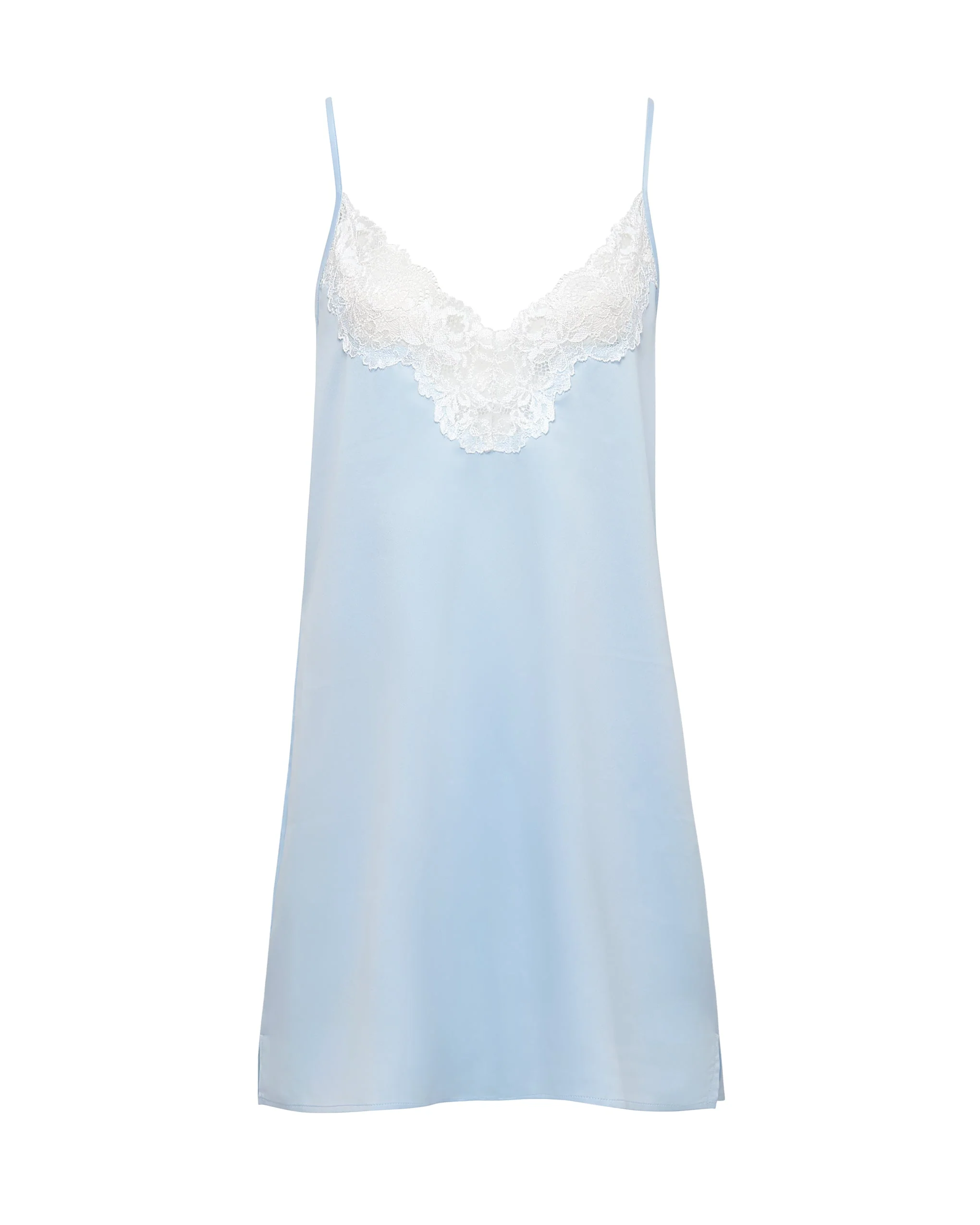 Bluebella Nuisette en Satin Luxueux Isabella Bleu Eau Glacée