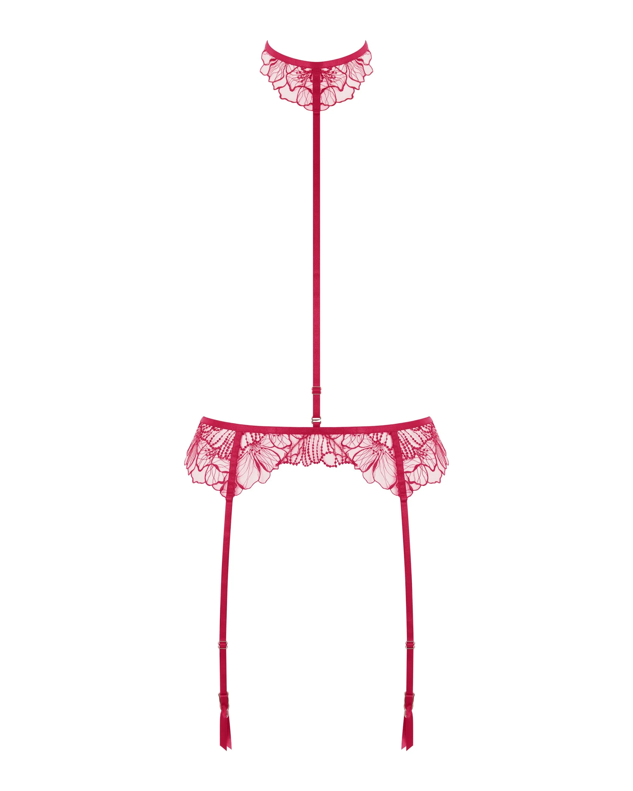 Bluebella Porte-jarretelles détachables Amarosa Rose