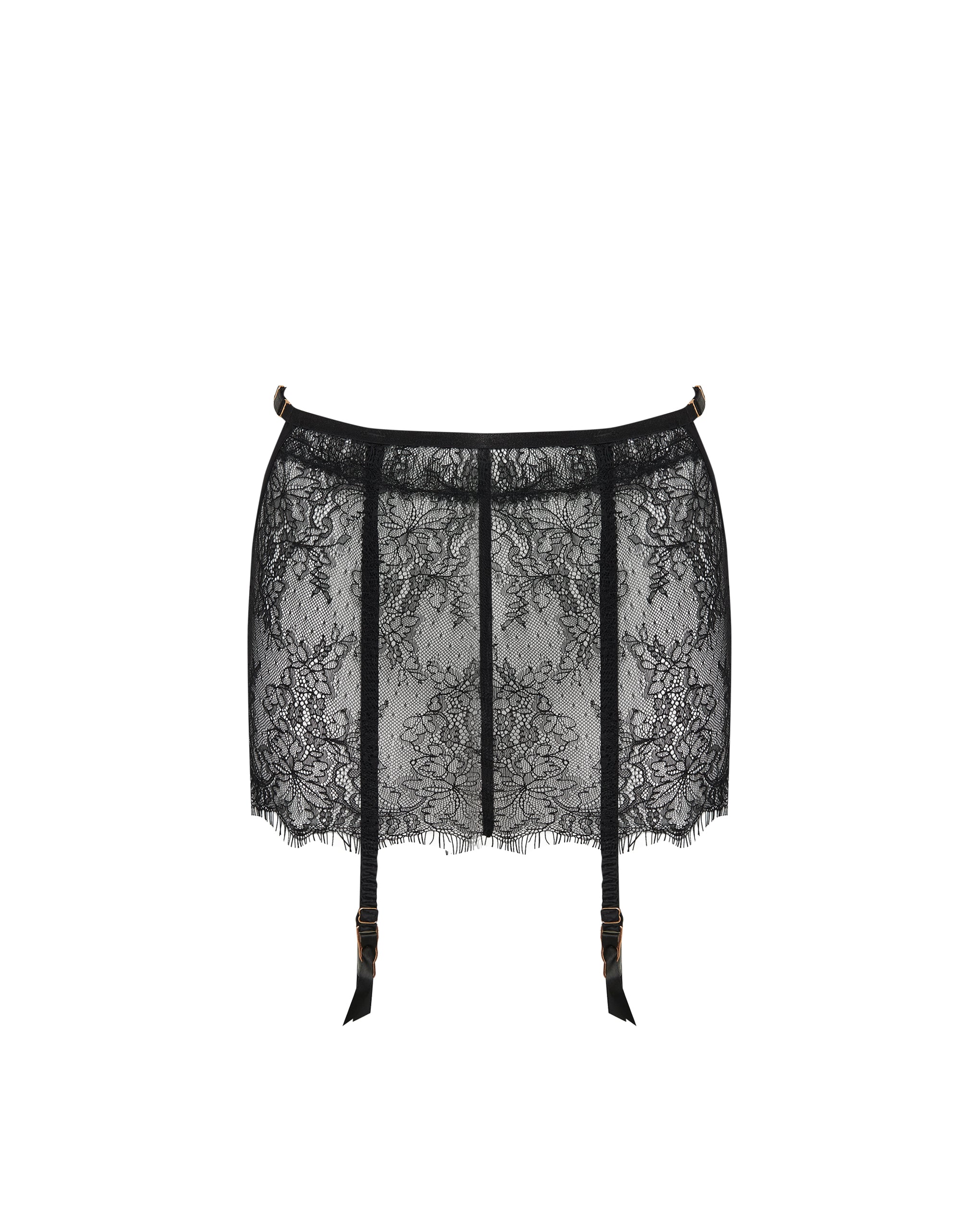 Bluebella Porte-Jarretelles Jupe Camelia Noir