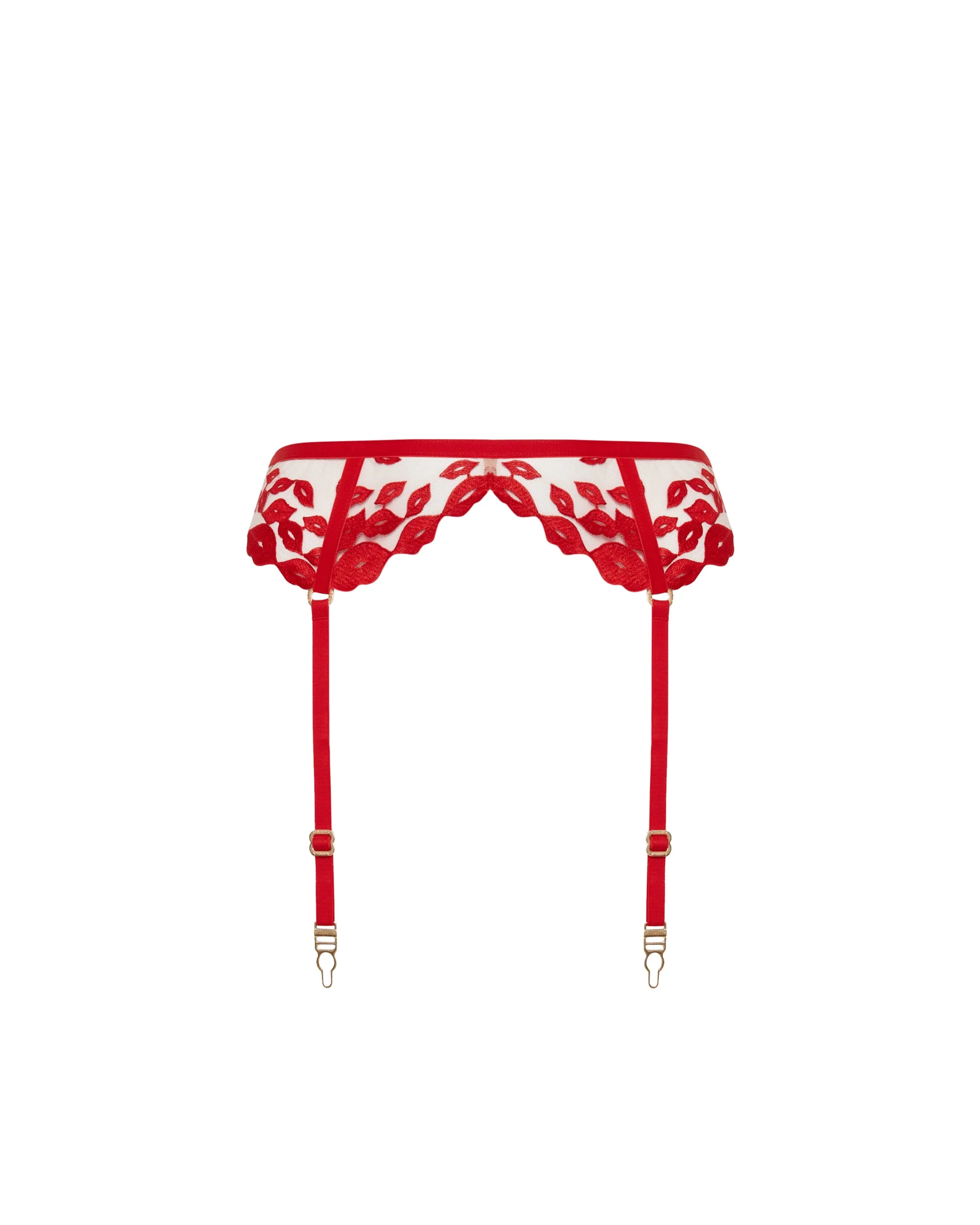 Bluebella Porte-jarretelles Marian Rouge/Transparent