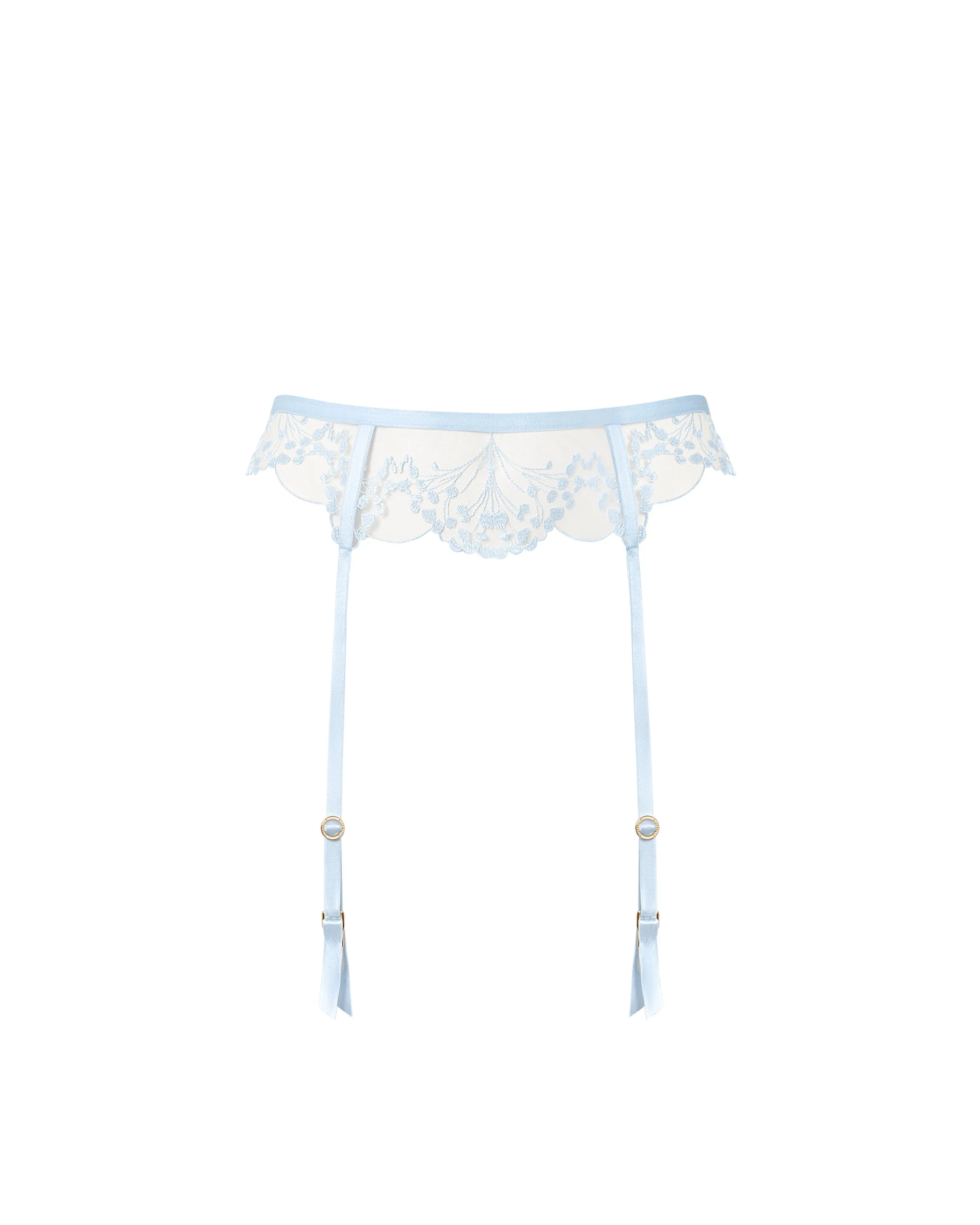Bluebella Porte-jarretelles Marisa Bleu Eau Glacée/Transparent
