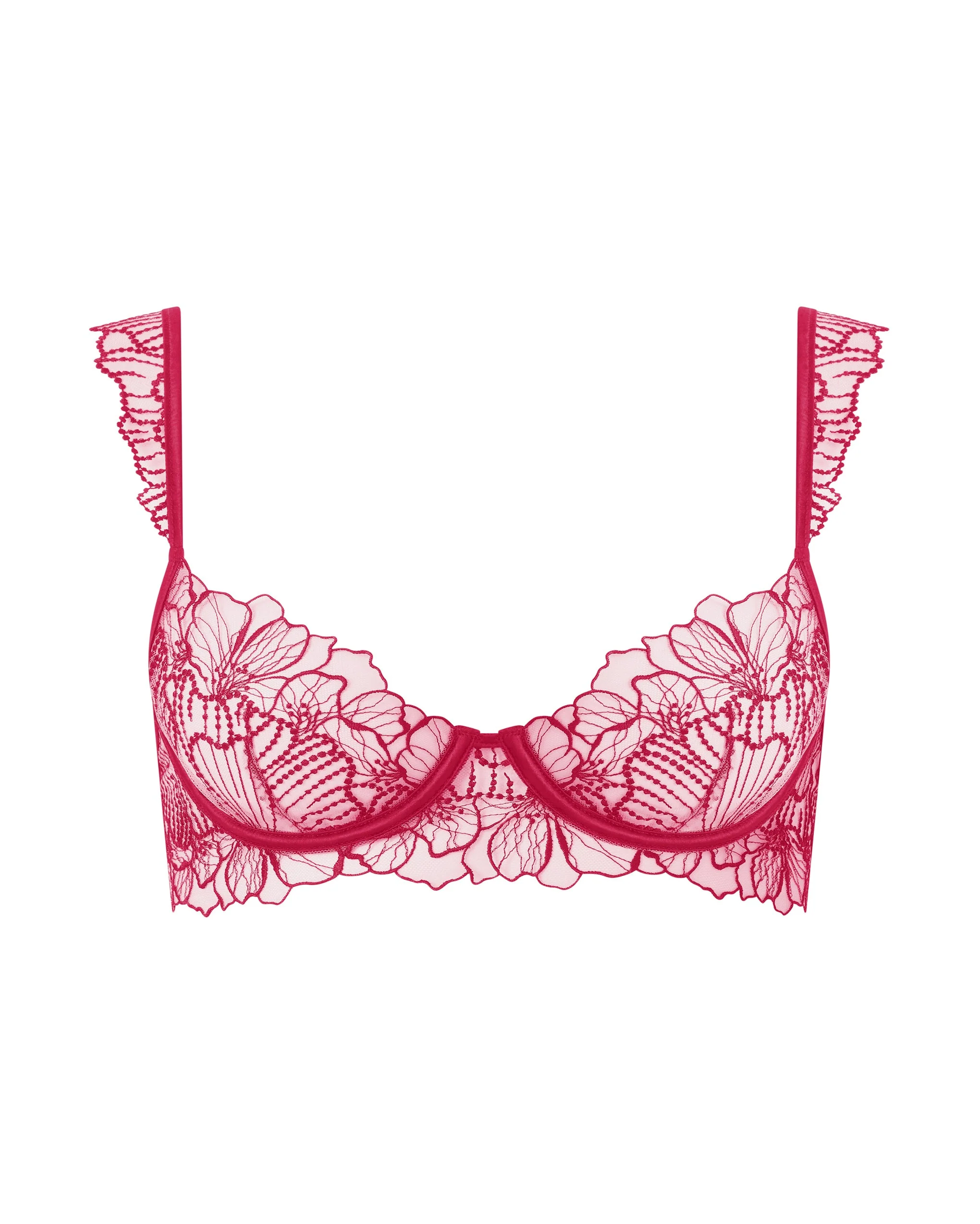 Bluebella Soutien-gorge à Broderie Florale Amarosa Rose
