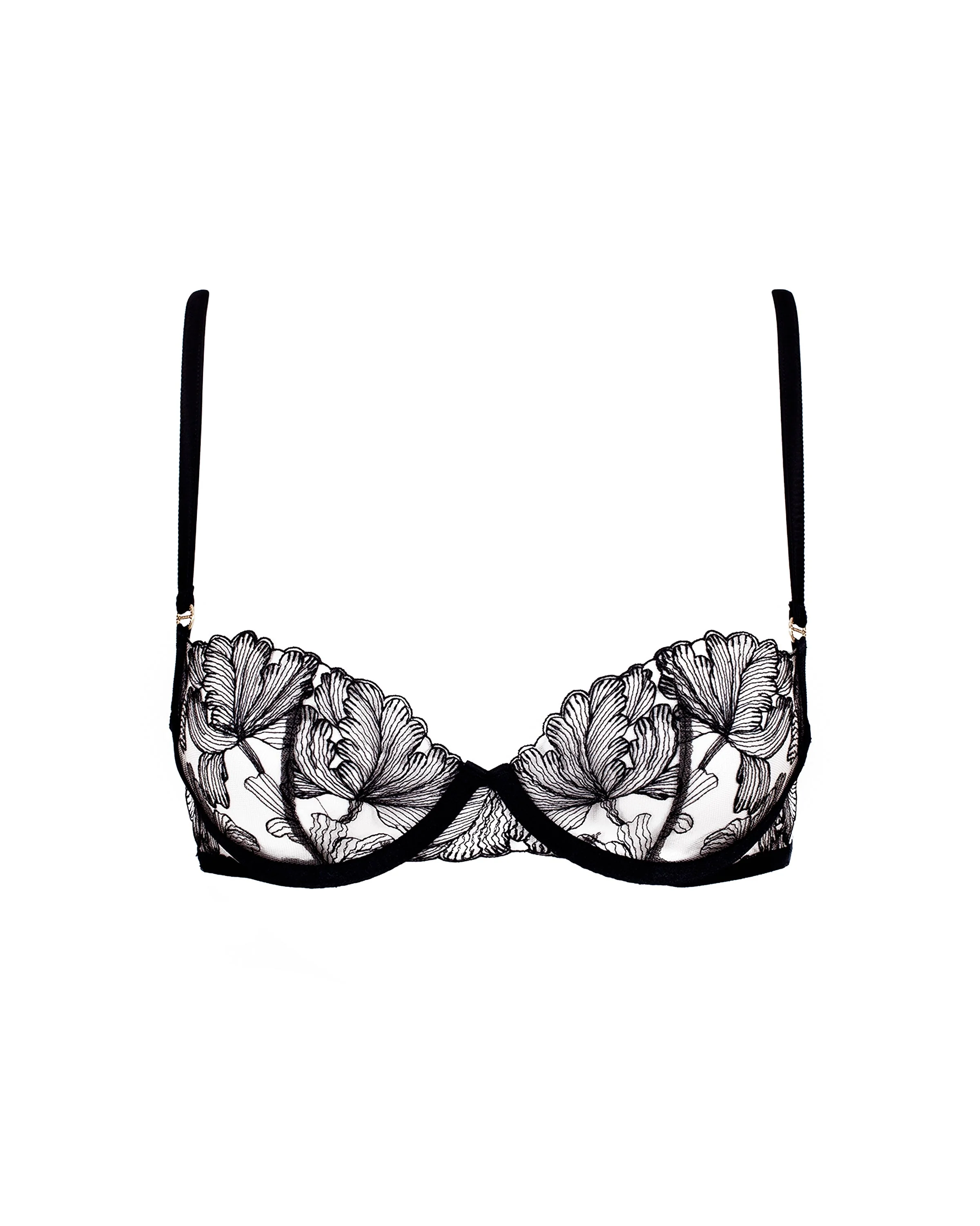 Bluebella Soutien-Gorge Alula Transparent/Noir