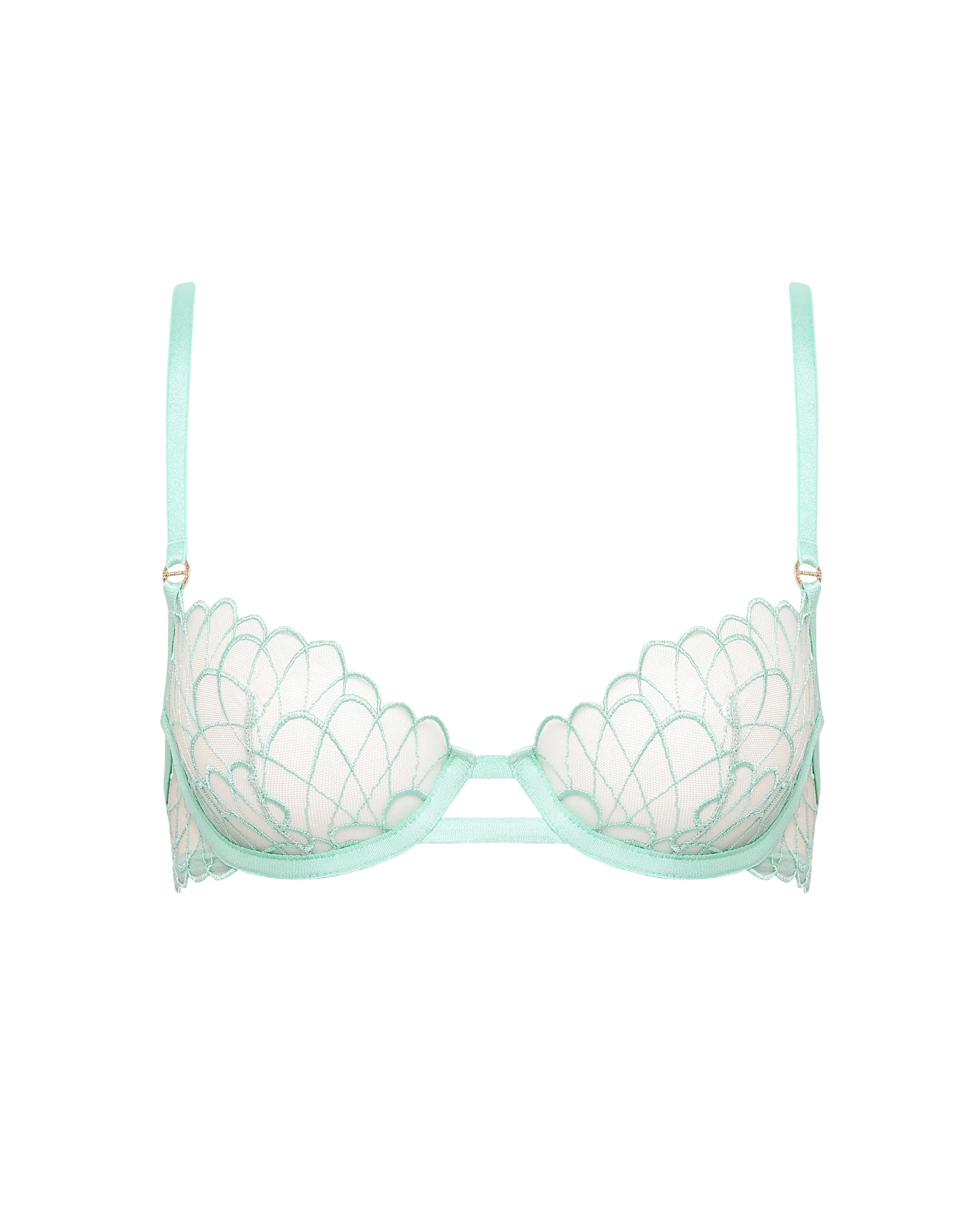 Bluebella Soutien-gorge avec armature Rosetta Vert Menthe