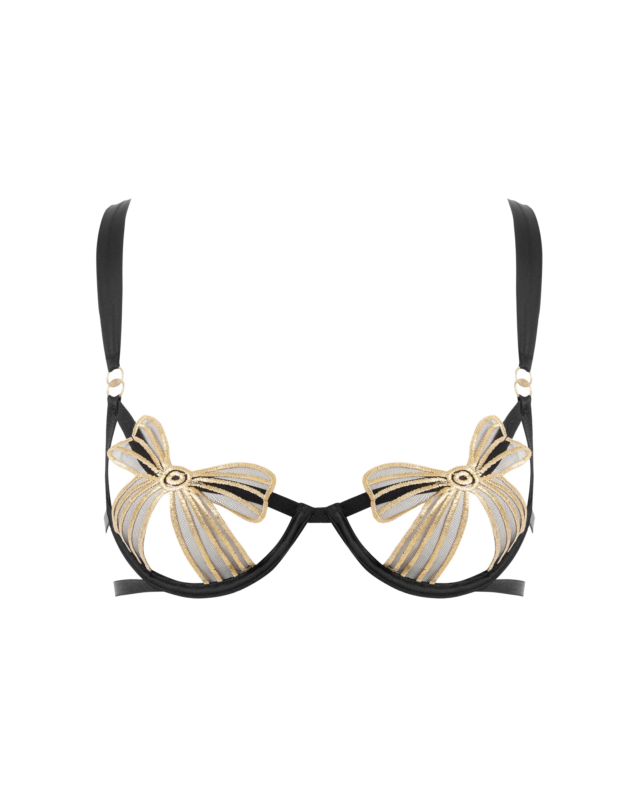 Bluebella Soutien-gorge avec Armatures Annabel Noir/Or