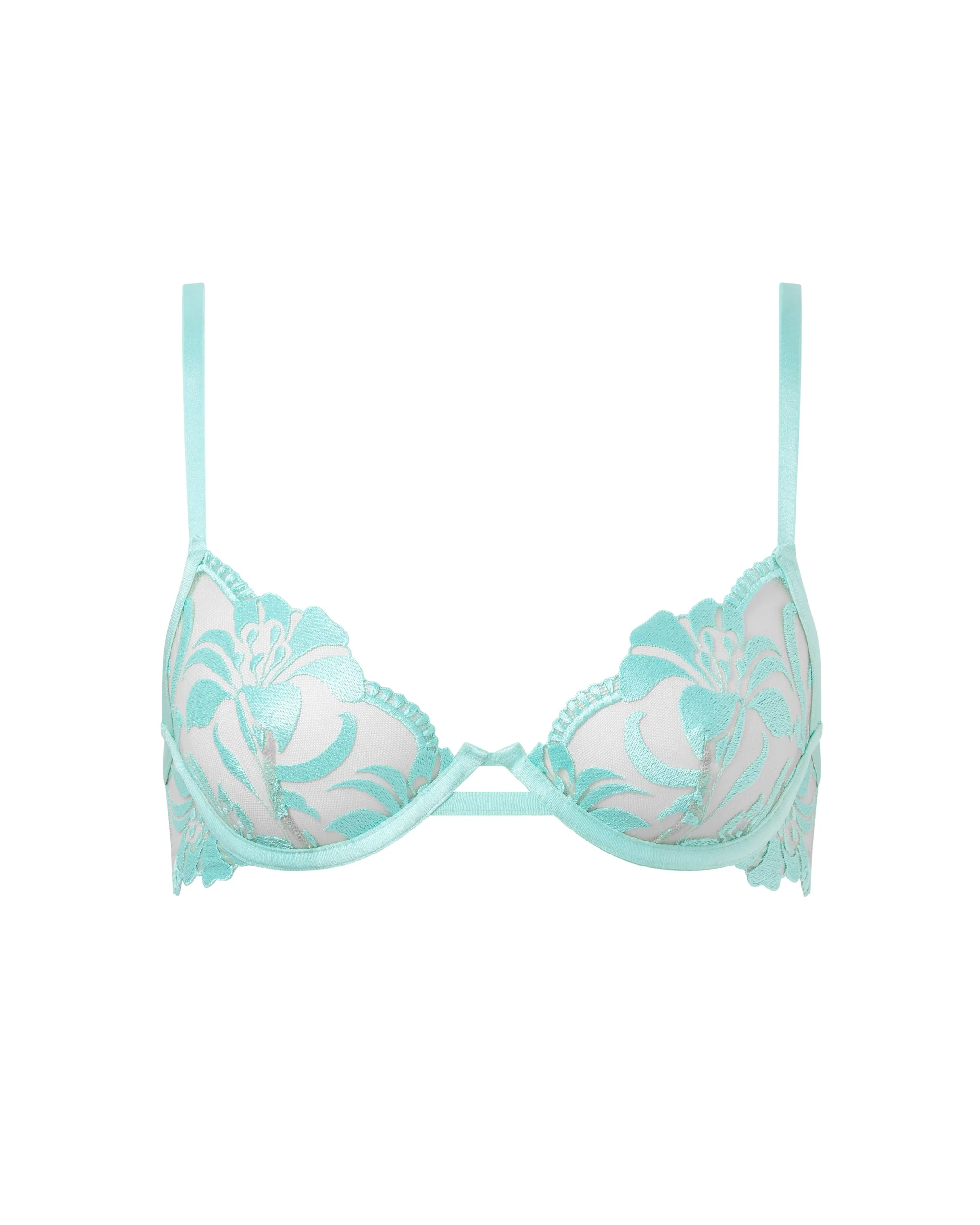 Bluebella Soutien-gorge avec armatures Leonora Bleu Paradisiaque/Transparent
