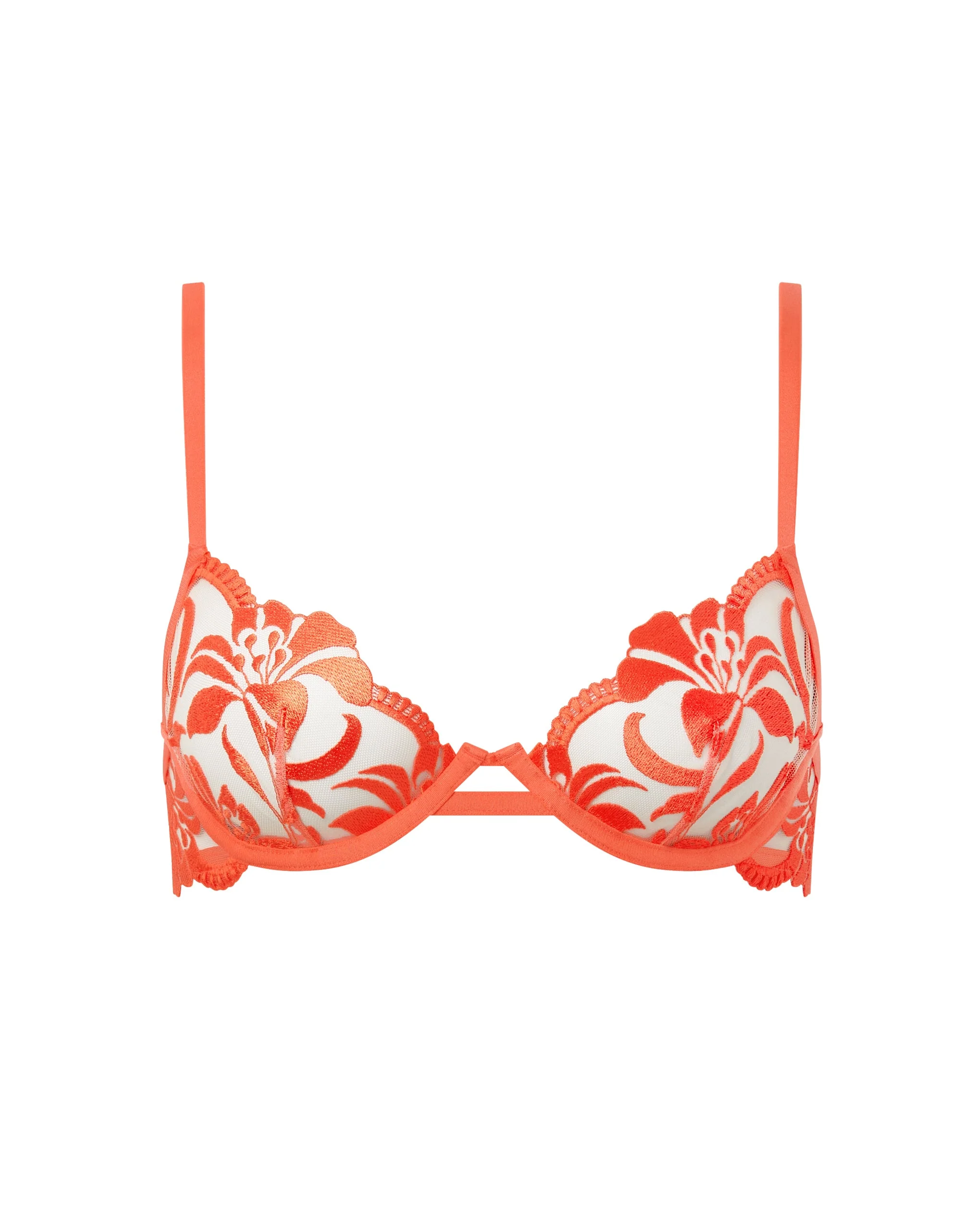 Bluebella Soutien-gorge avec armatures Leonora Corail chaud/Transparent