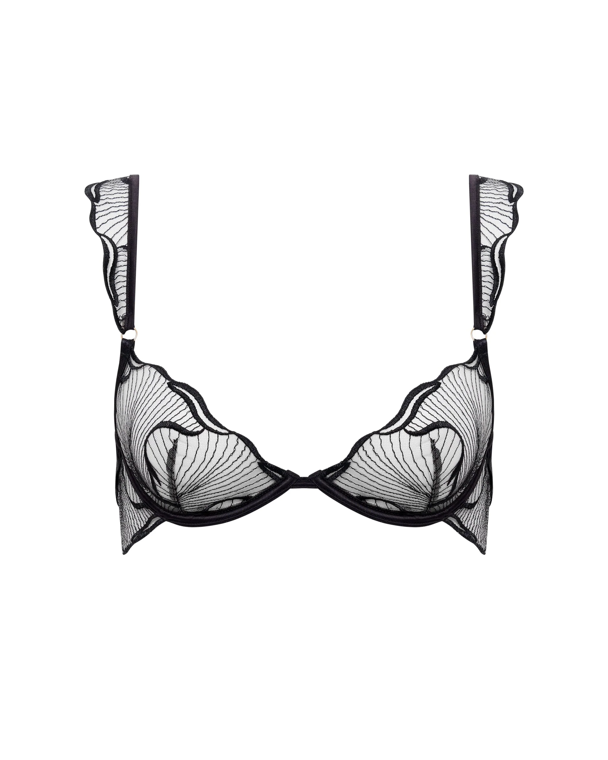 Bluebella Soutien-gorge avec armatures Marabel Noir/Transparent