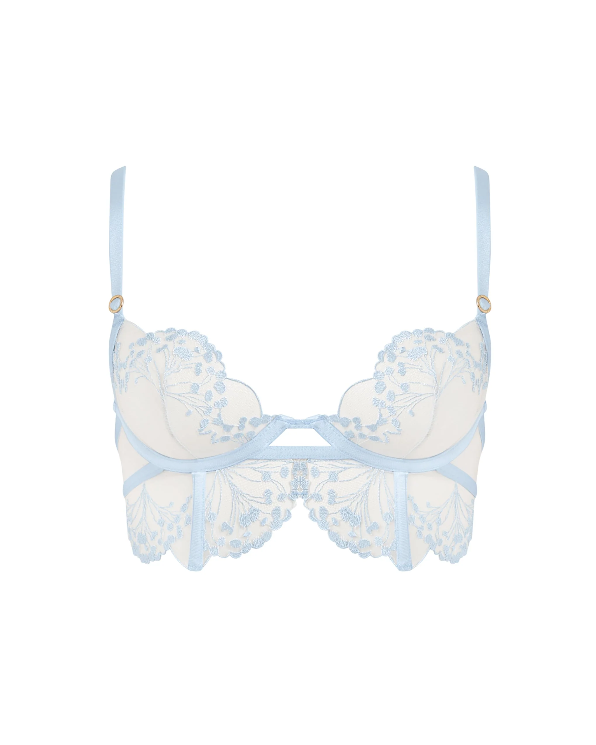 Bluebella Soutien-gorge avec armatures Marisa Bleu Eau Glacée/Transparent