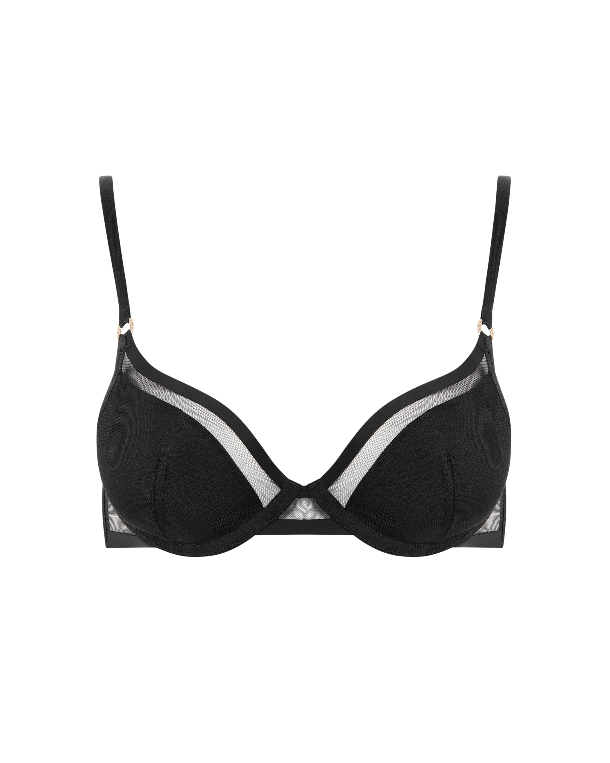 Bluebella Soutien-gorge avec coque Naomi en Résille Noir