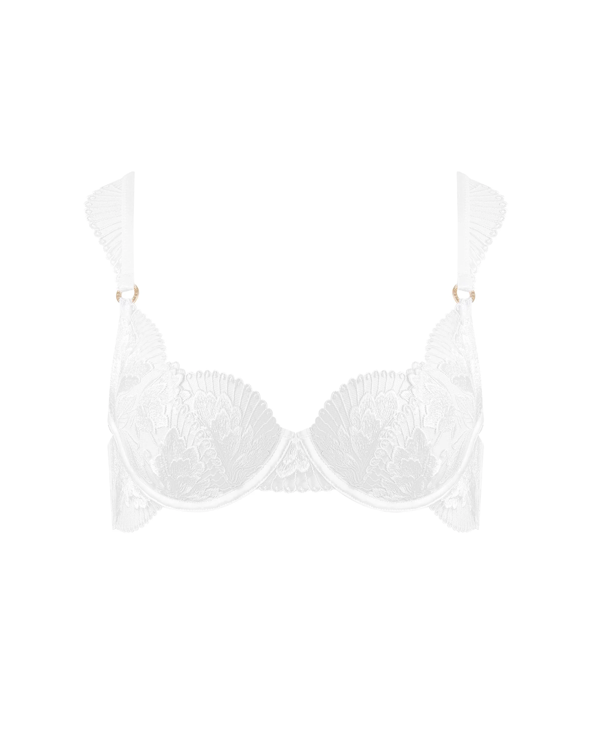 Bluebella Soutien-Gorge Brodé Floral Gabriella Blanc