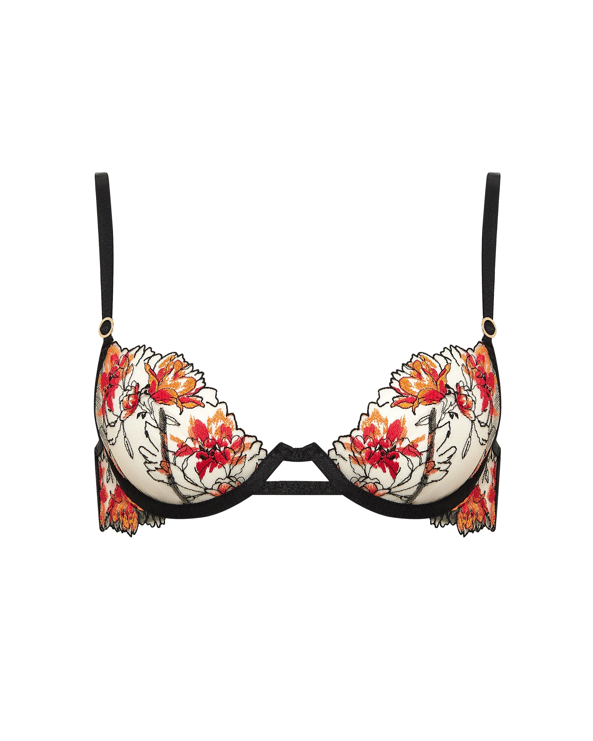 Bluebella Soutien-Gorge Calista Noir/Rouge