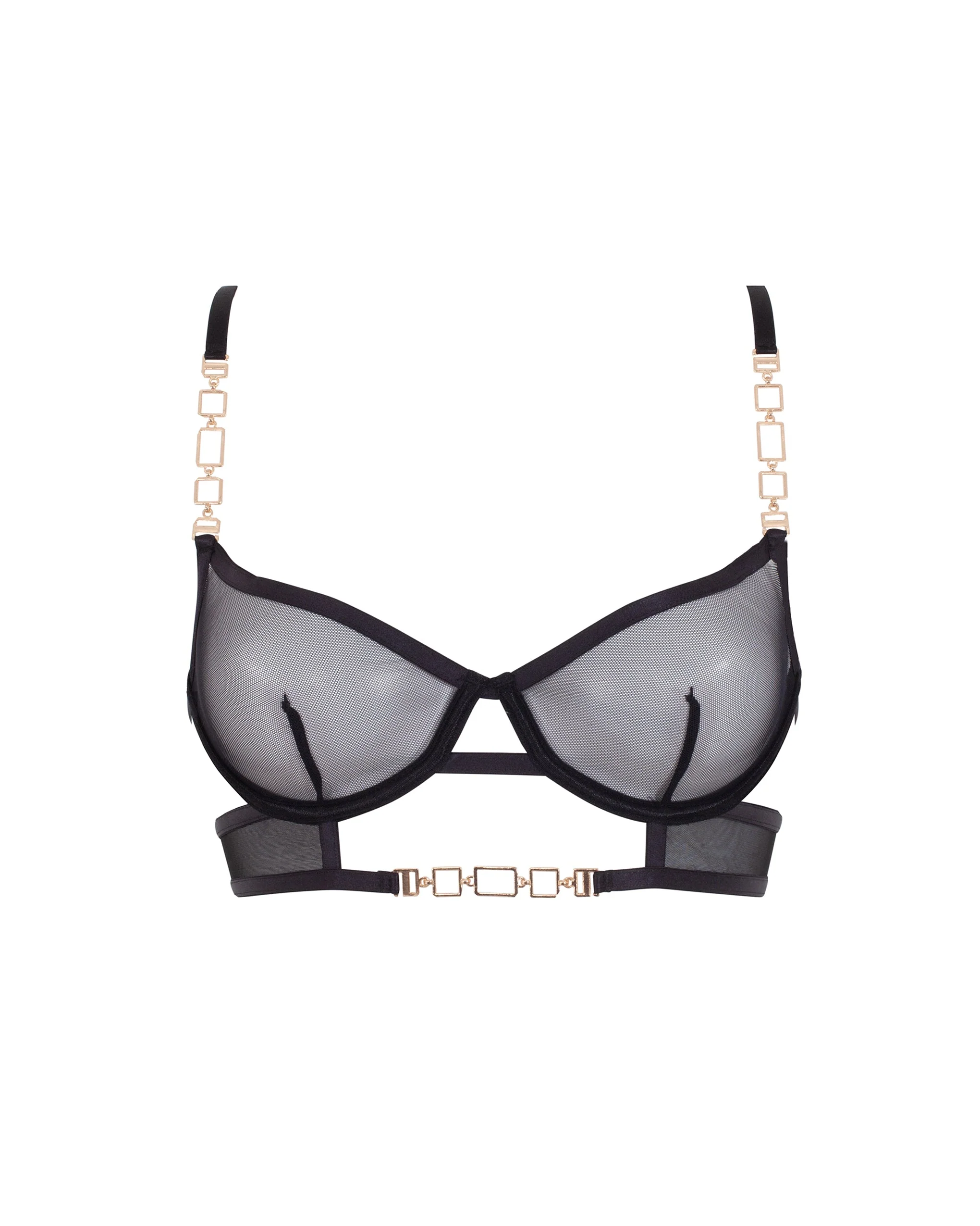 Bluebella Soutien-Gorge Calypso Noir/Doré