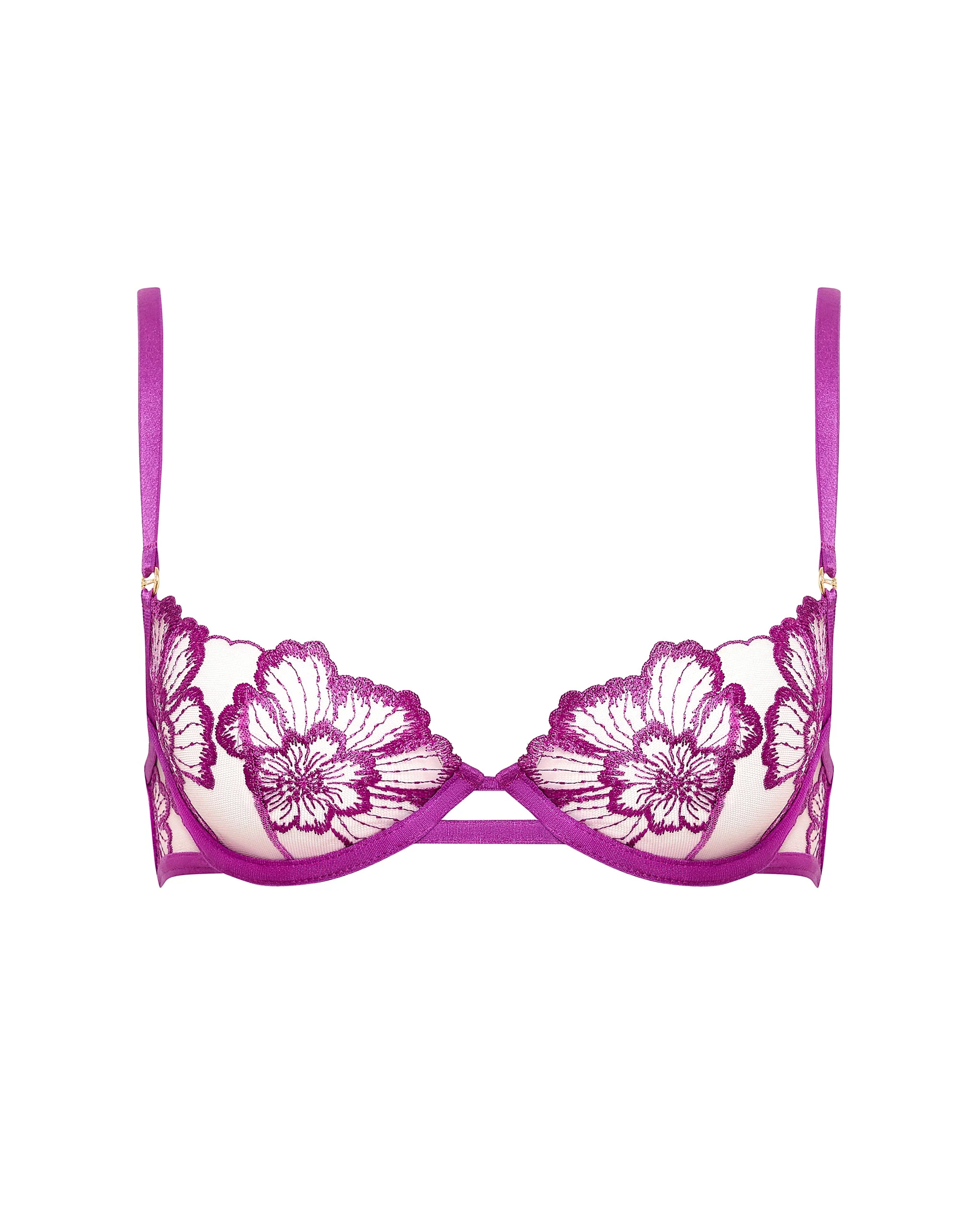 Bluebella Soutien-Gorge Catalina Violet/Transparent