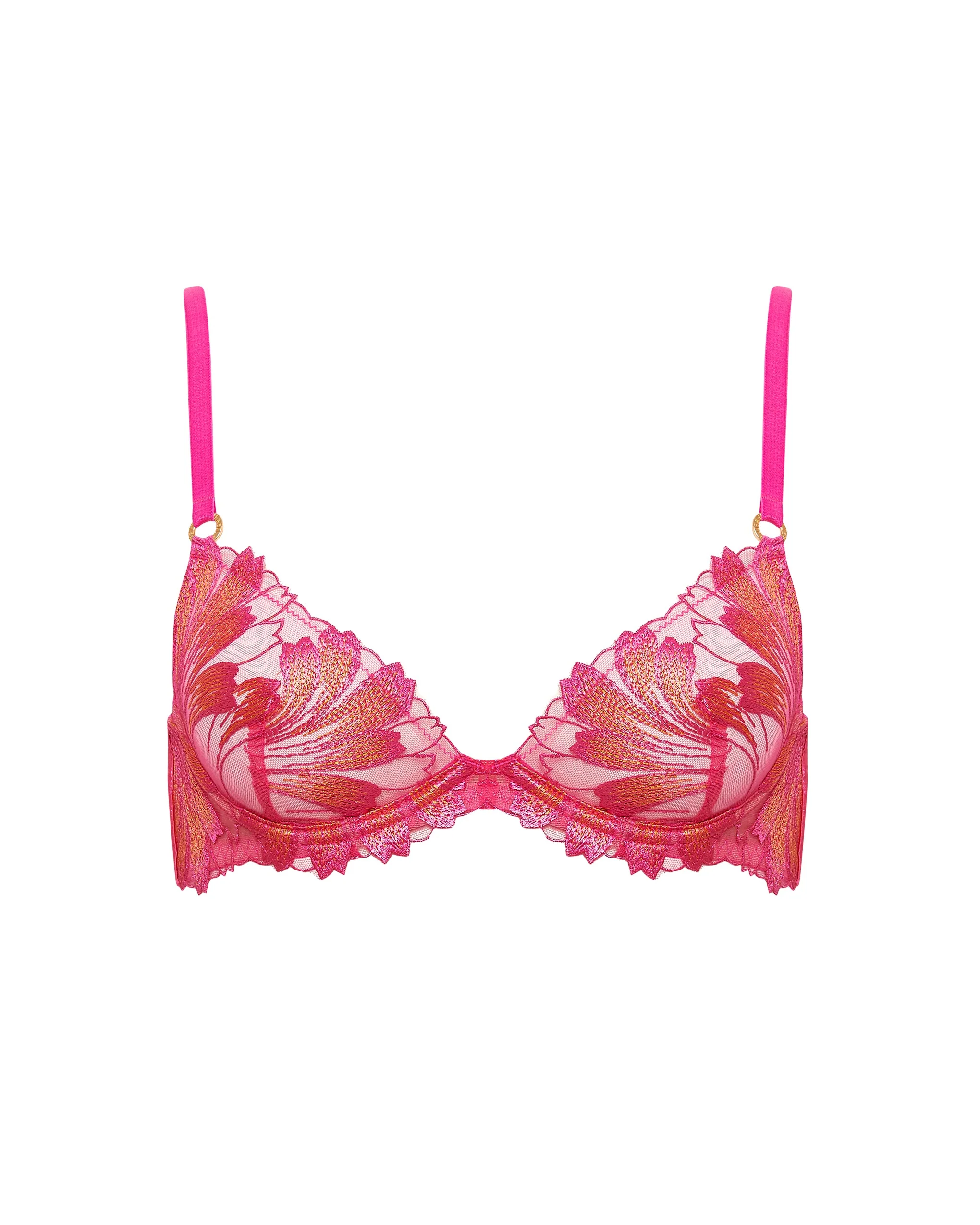 Bluebella Soutien-Gorge Colette Rose Fuchsia/Orange poivré